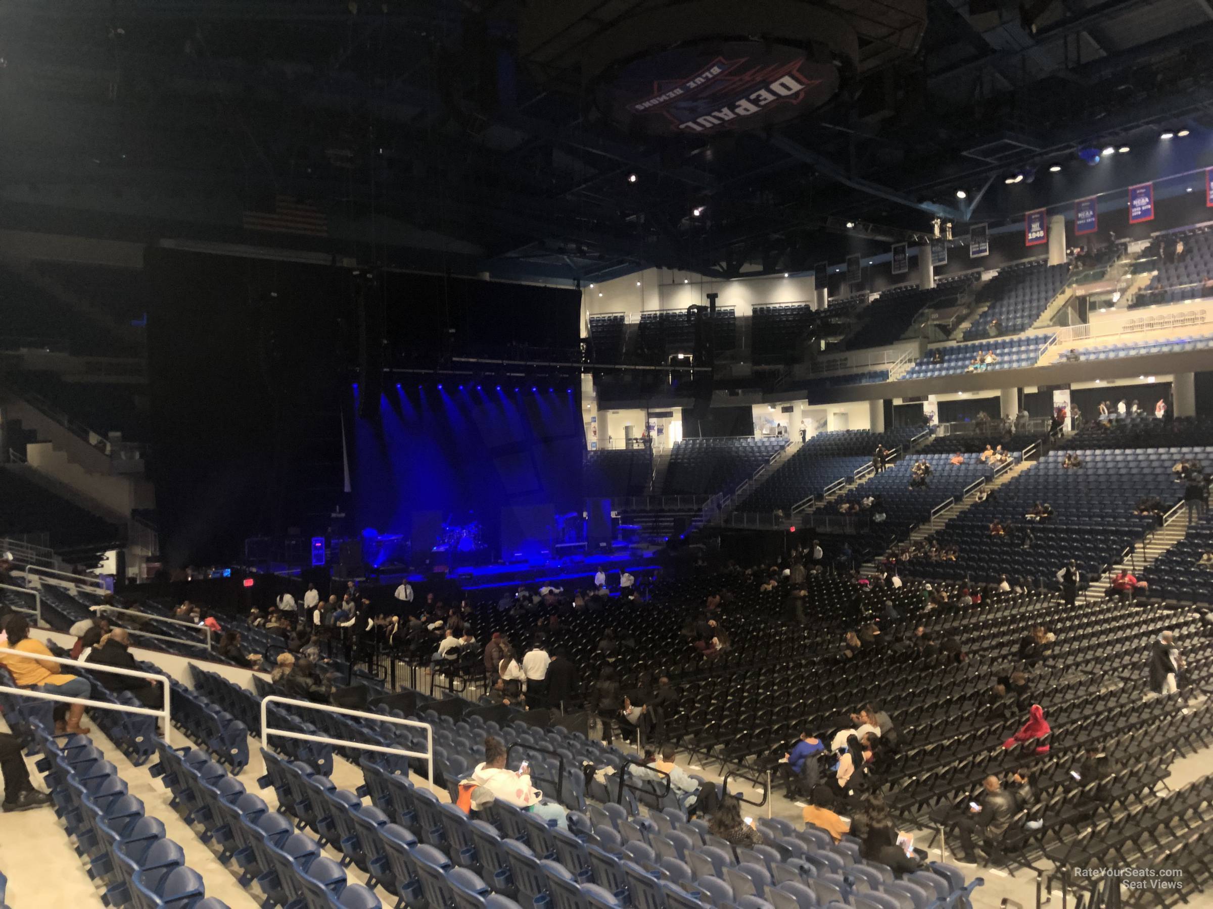 Section 105 at Wintrust Arena RateYourSeats