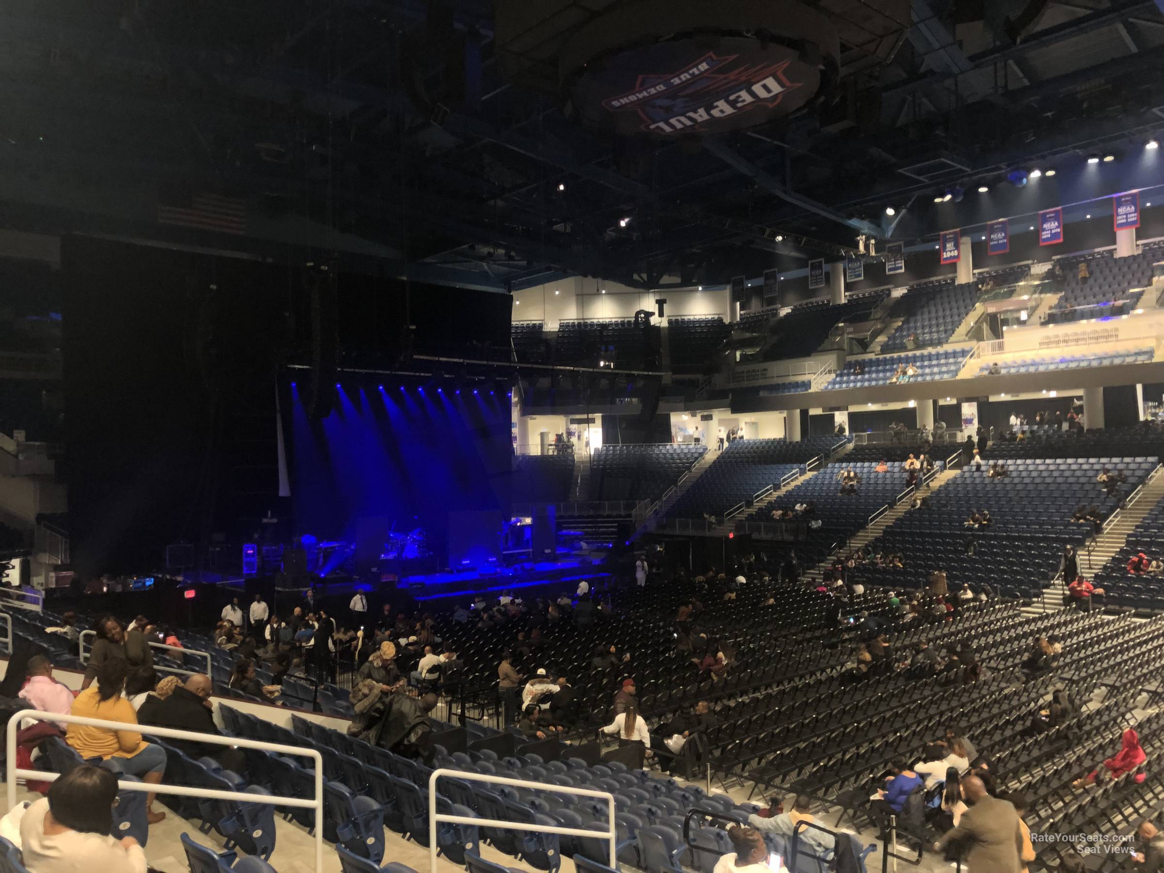 Wintrust Arena Section 106 Concert Seating - RateYourSeats.com