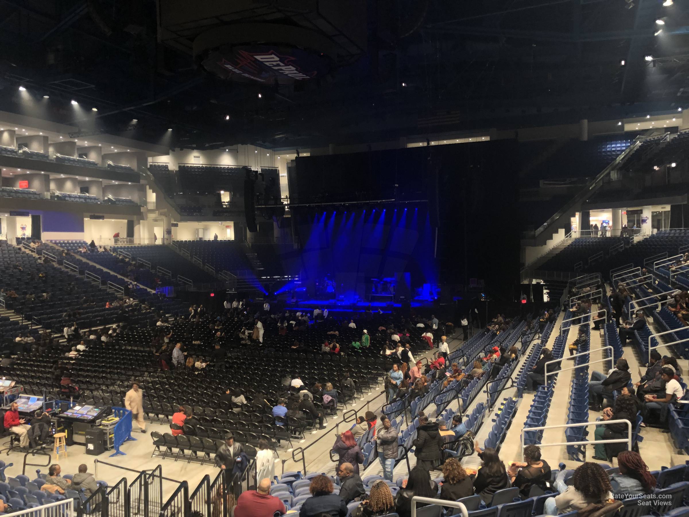 Wintrust Arena Section 128 Concert Seating - RateYourSeats.com