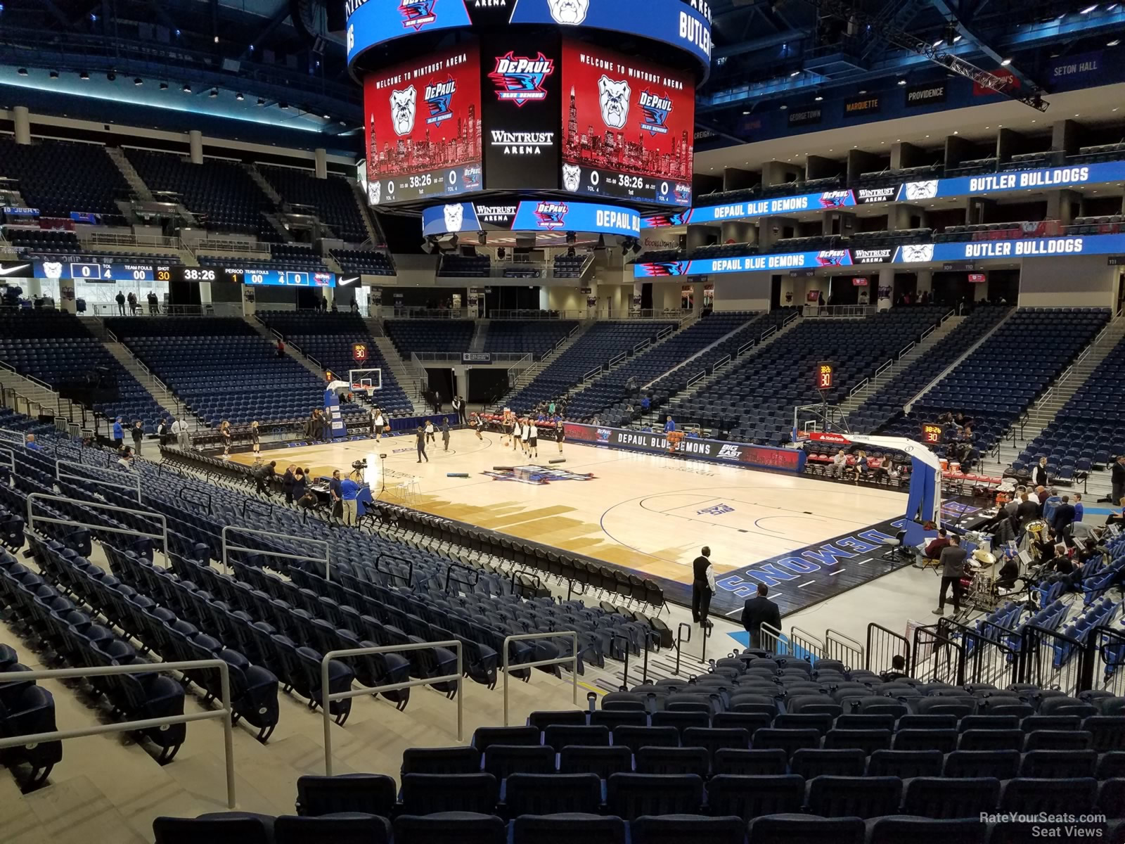 Section 121 at Wintrust Arena - DePaul Basketball - RateYourSeats.com