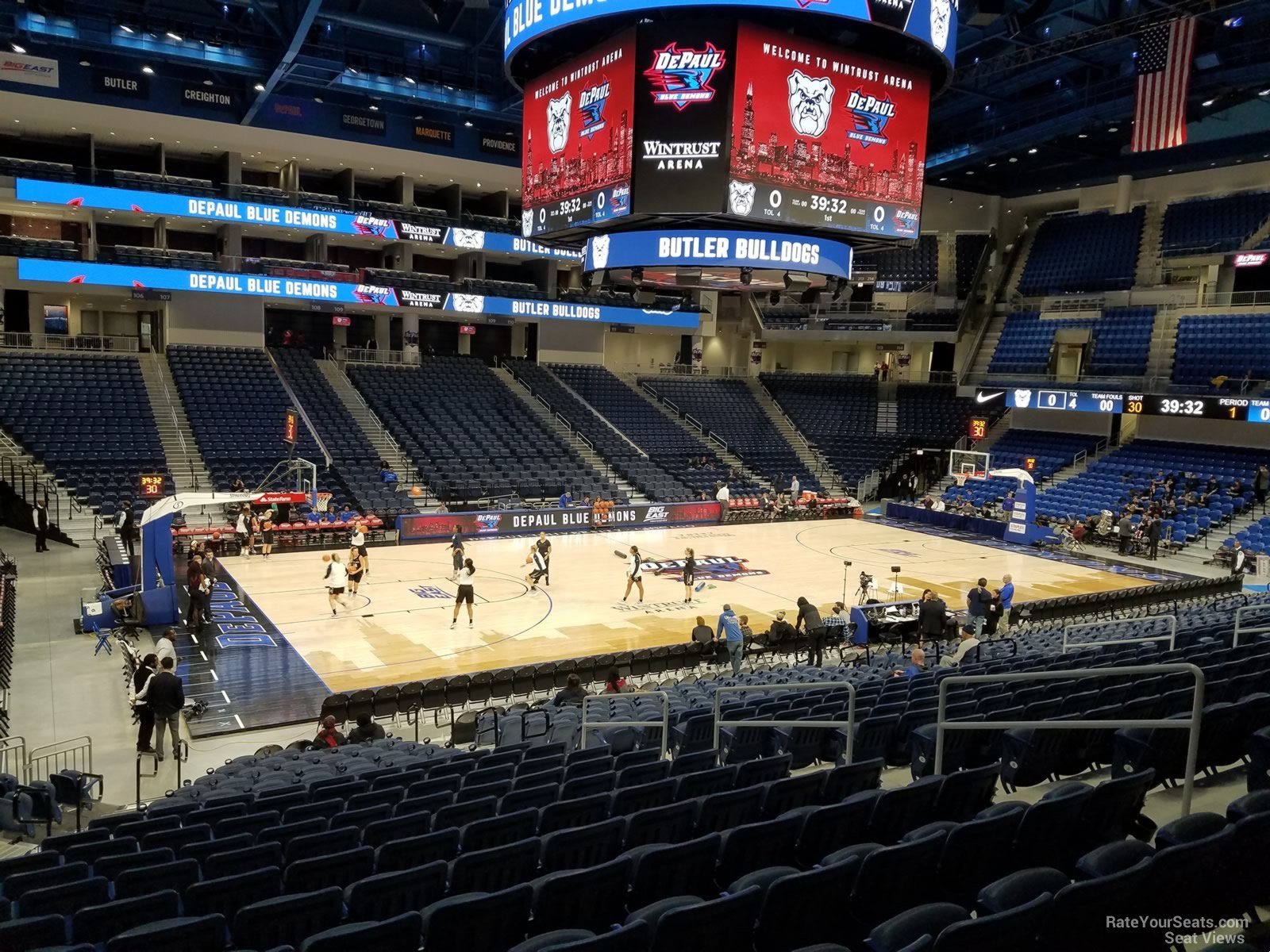 Section 126 at Wintrust Arena