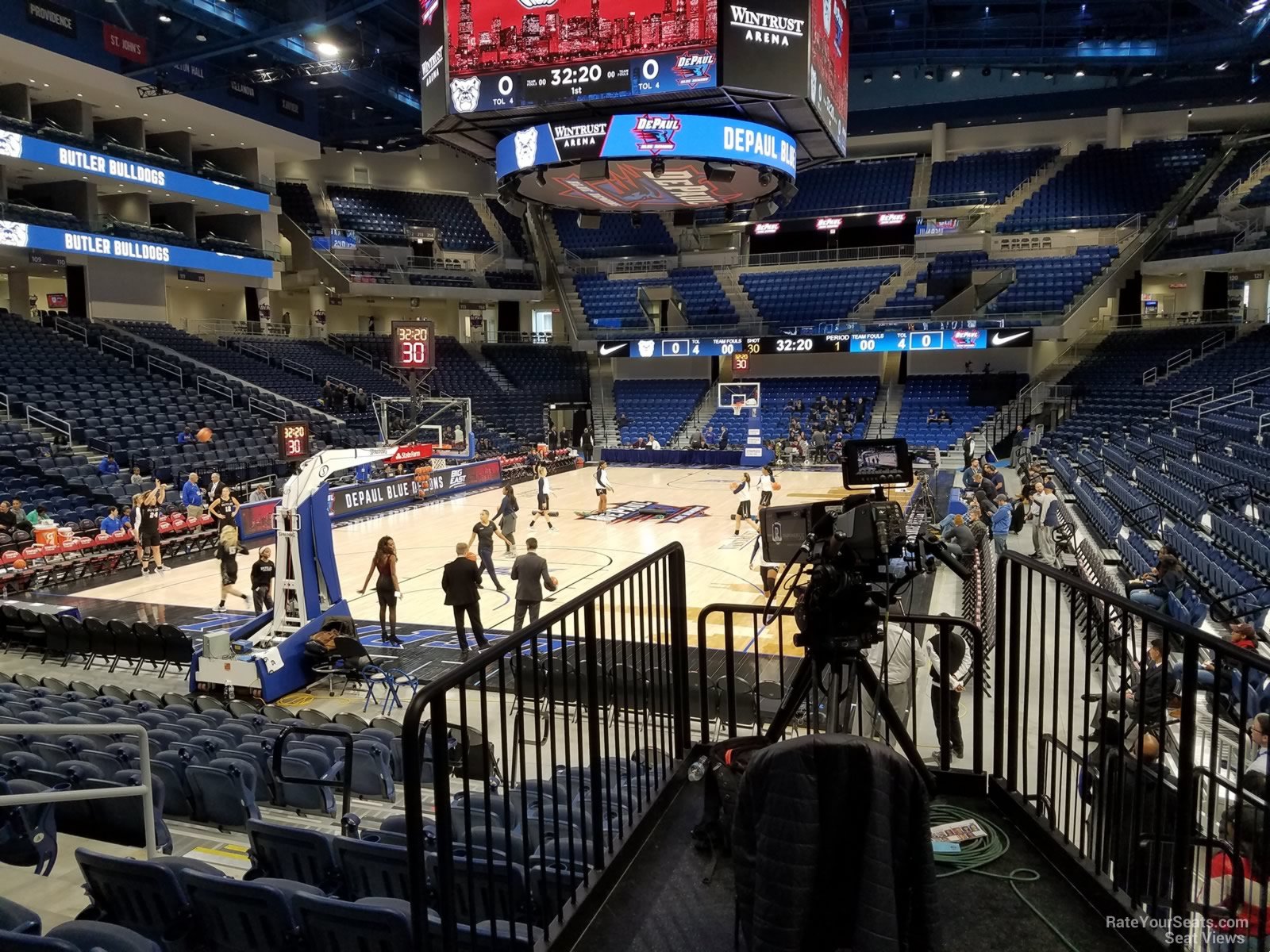 Wintrust Arena Section 128 - DePaul Basketball - RateYourSeats.com