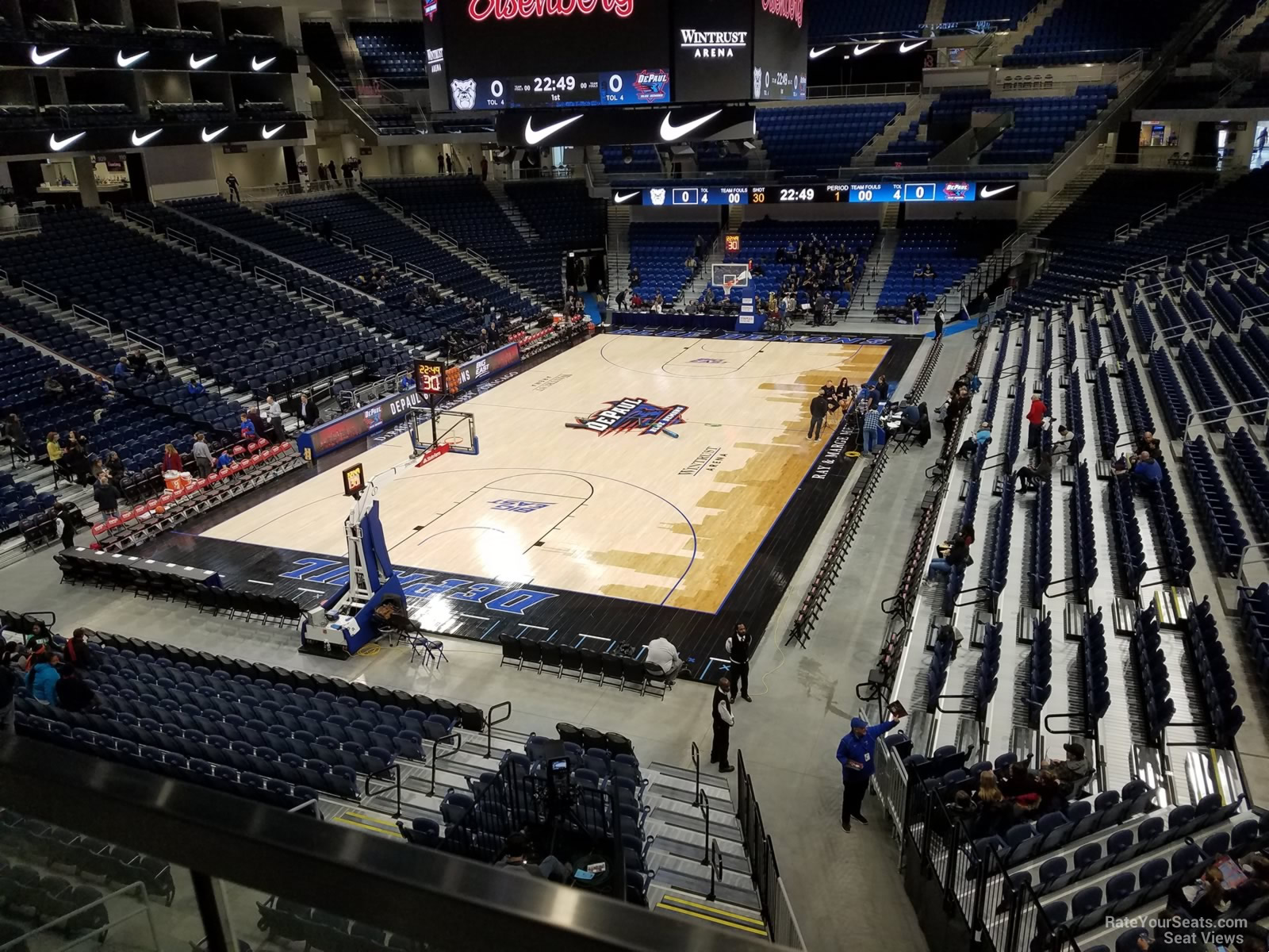 Wintrust Arena Seating Chart With Rows