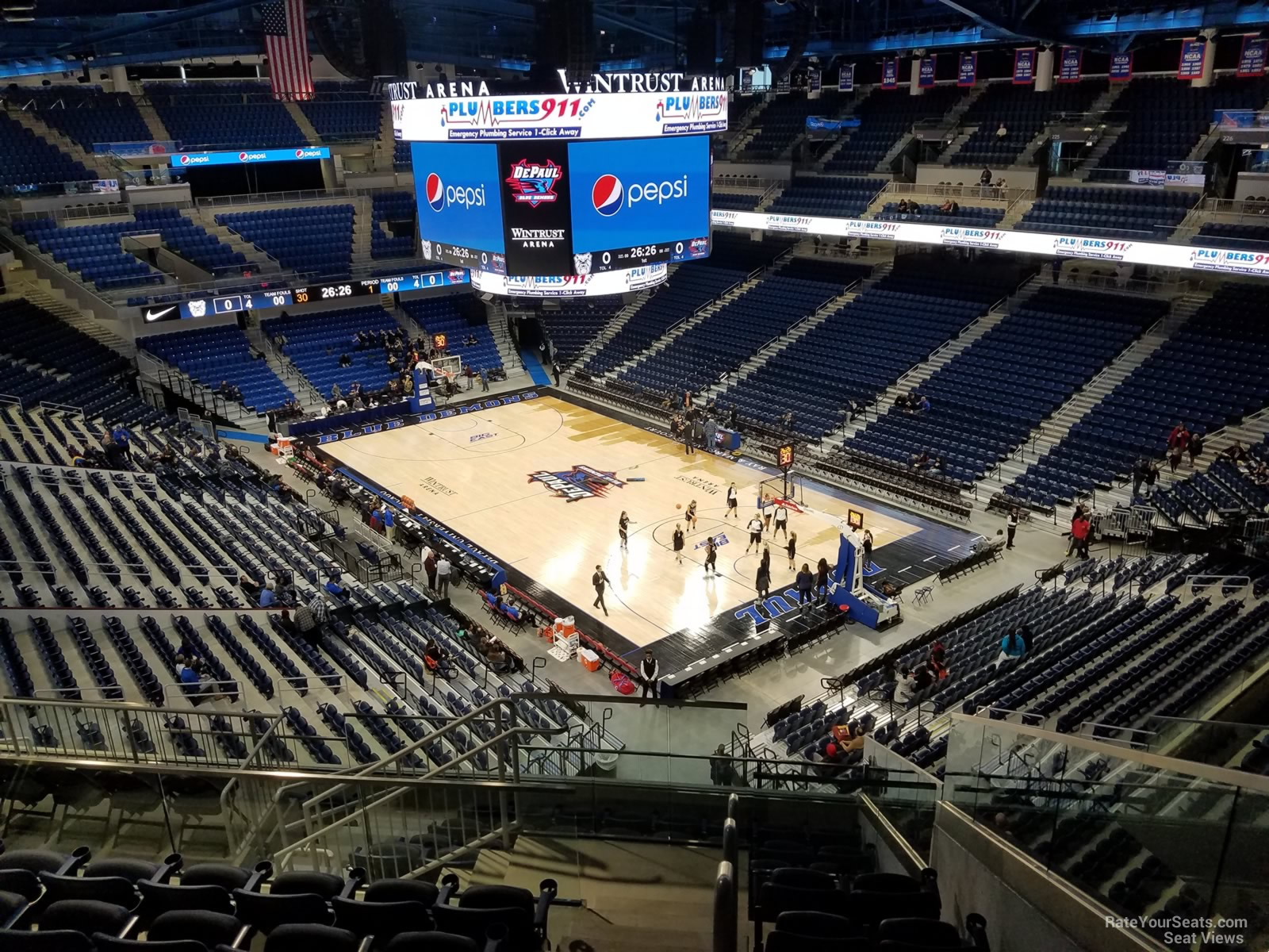 Wintrust Arena Section 205 - DePaul Basketball - RateYourSeats.com