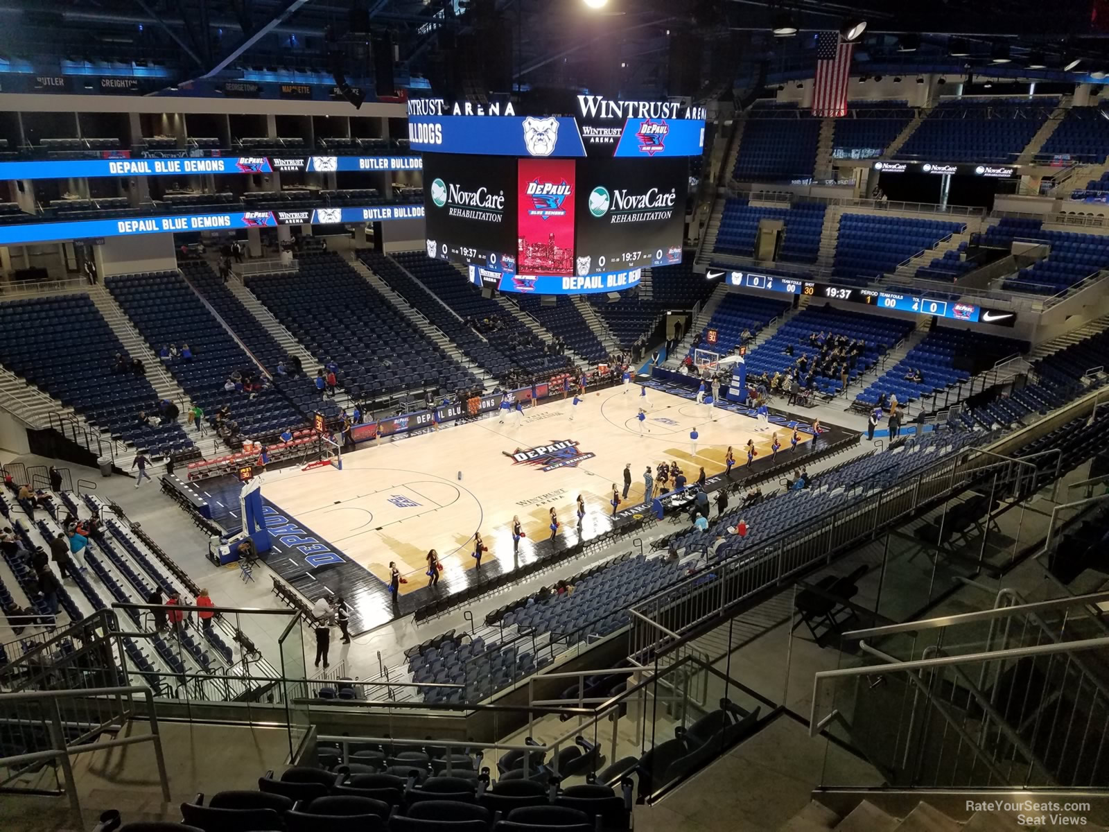 Wintrust Arena Section 228 - DePaul Basketball - RateYourSeats.com