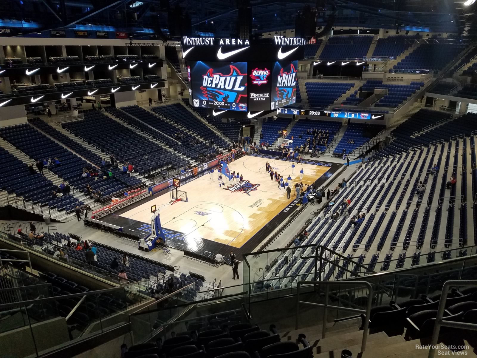 Wintrust Arena Section 230 - DePaul Basketball - RateYourSeats.com