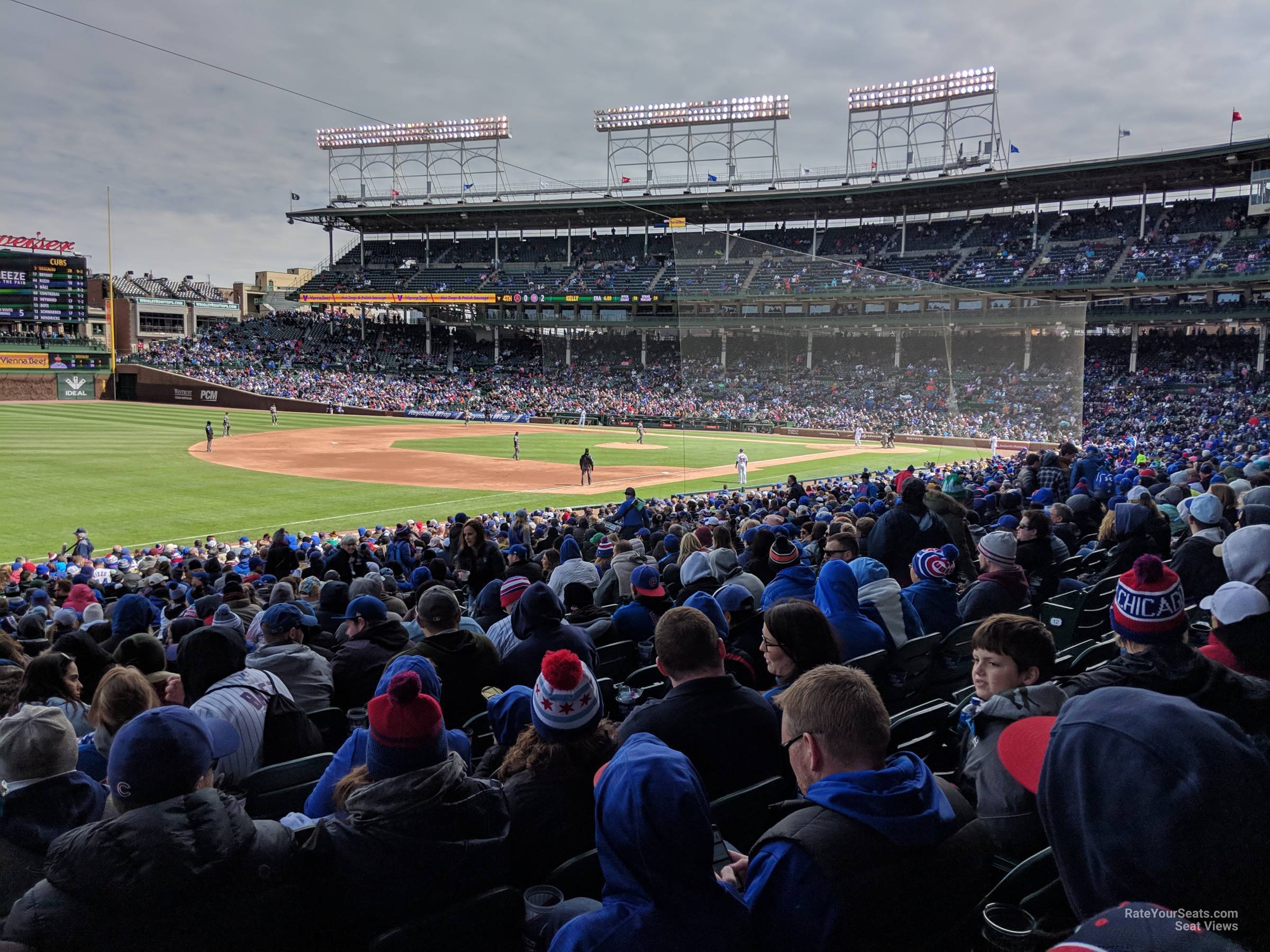 Section 106 at Wrigley Field - Chicago Cubs - RateYourSeats.com