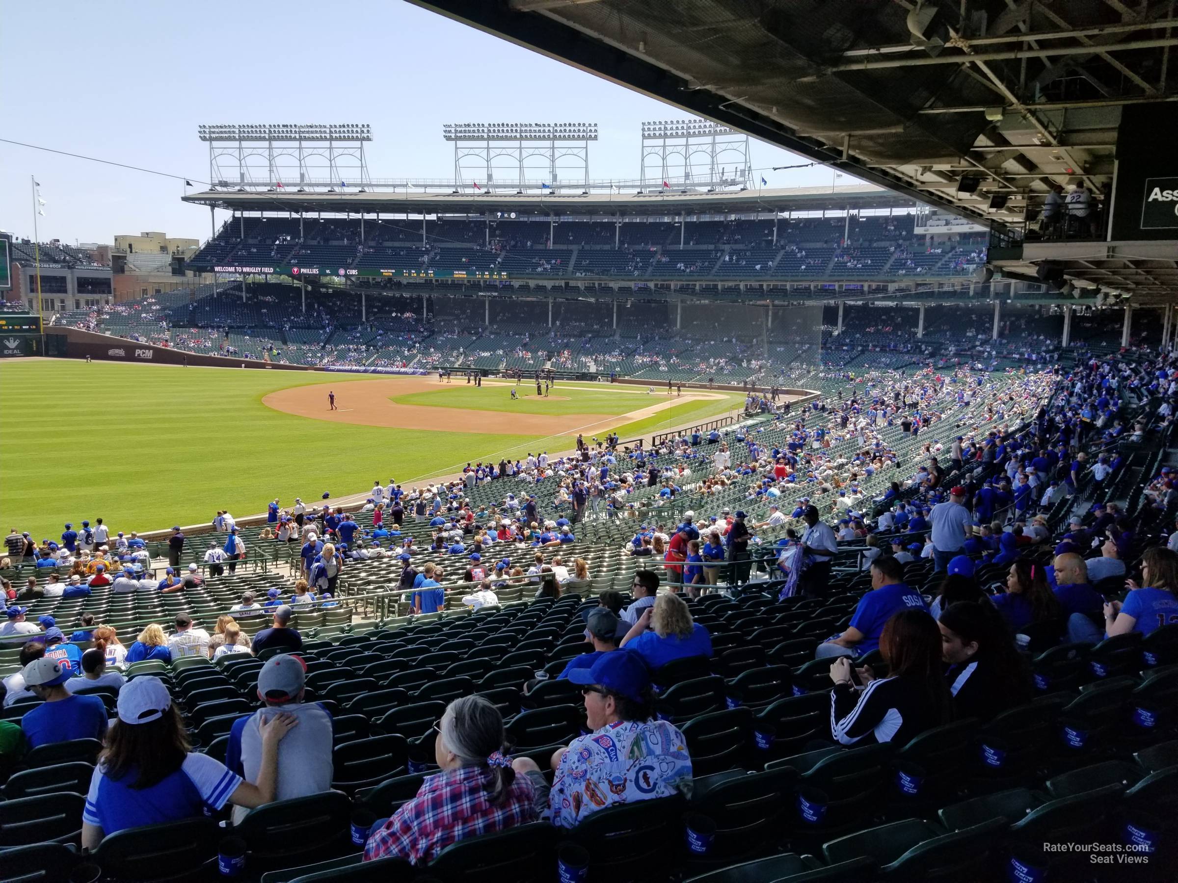 Section 204 at Wrigley Field - Chicago Cubs - RateYourSeats.com