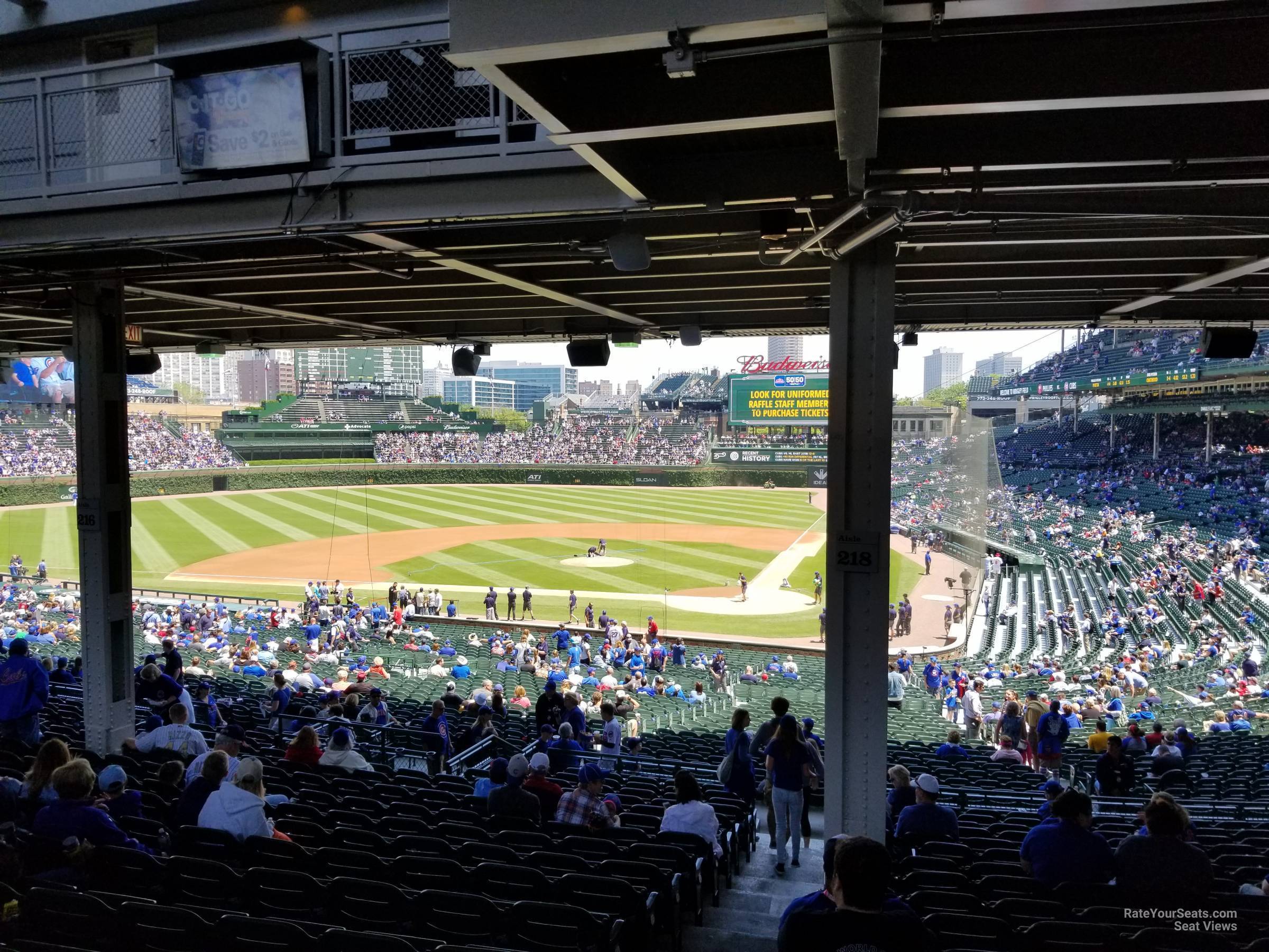 Your seat at Wrigley Field isn't changing — but its number is