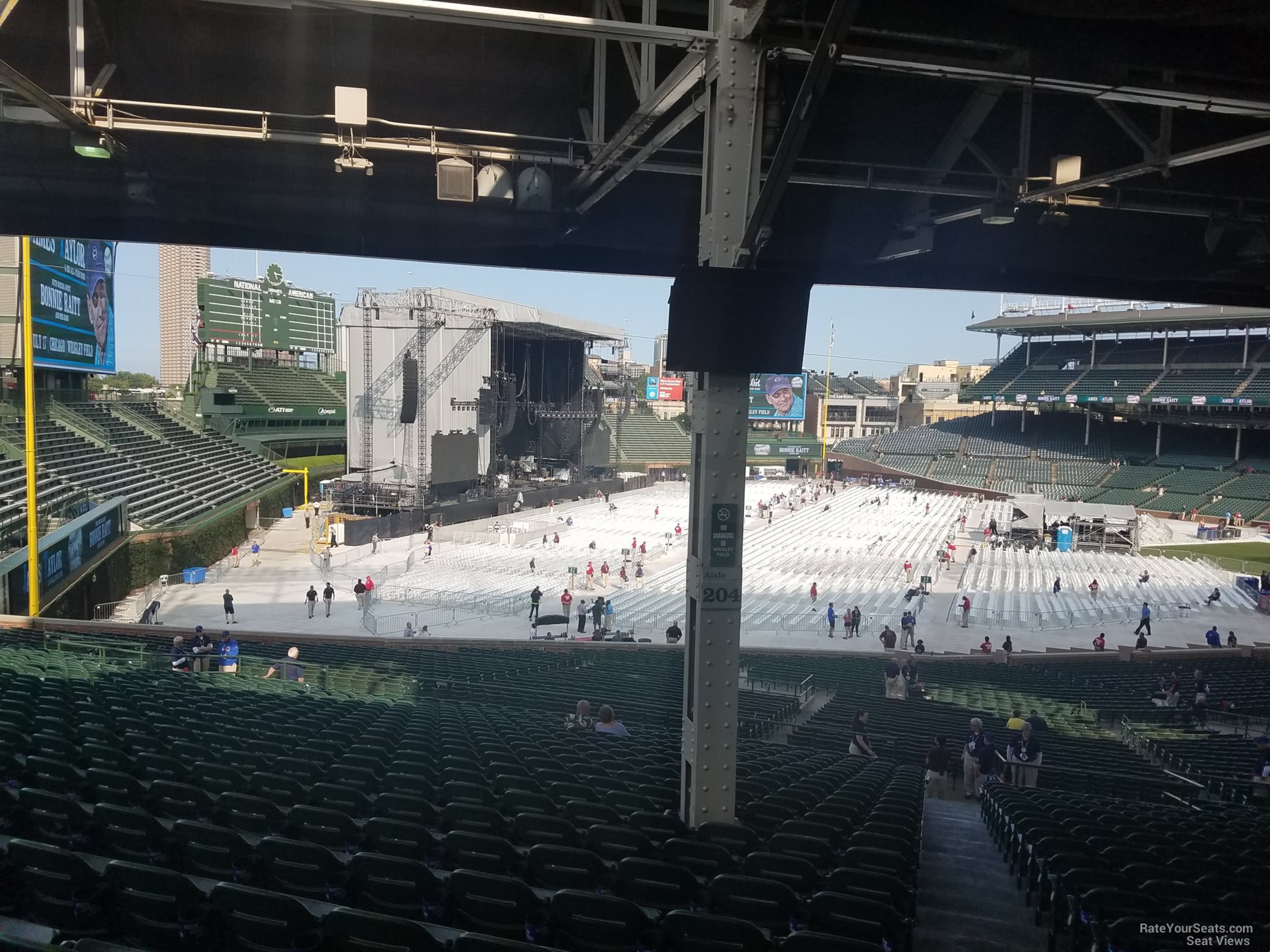 Wrigley Field Section 204 Concert Seating - RateYourSeats.com