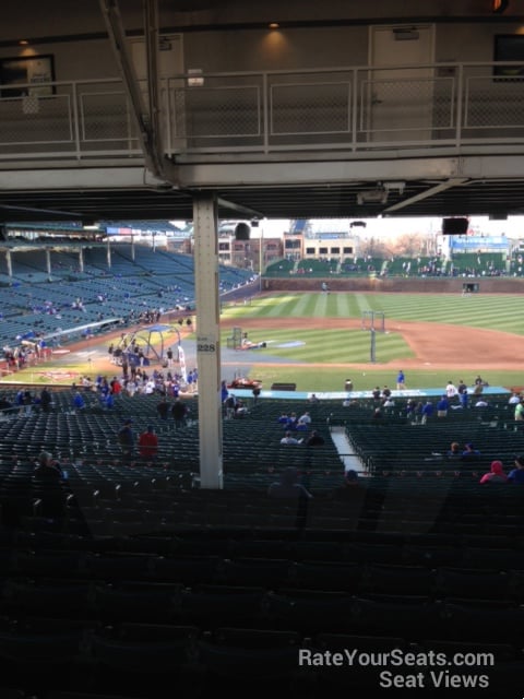 Section 222 at Wrigley Field - RateYourSeats.com