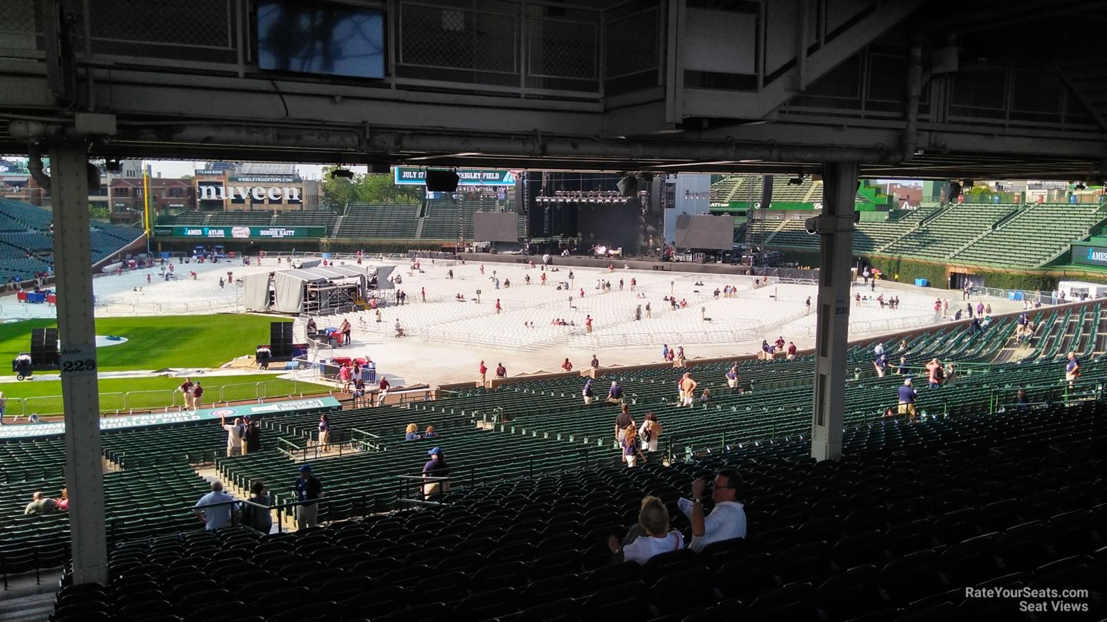 Wrigley Field Seating Chart Section 229