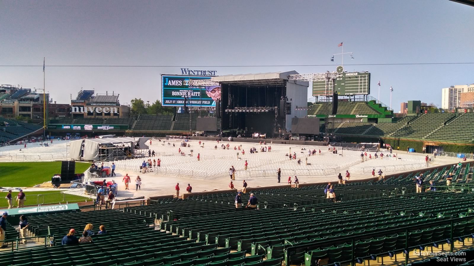Wrigley Field Concert Seating Chart Fall Out Boy