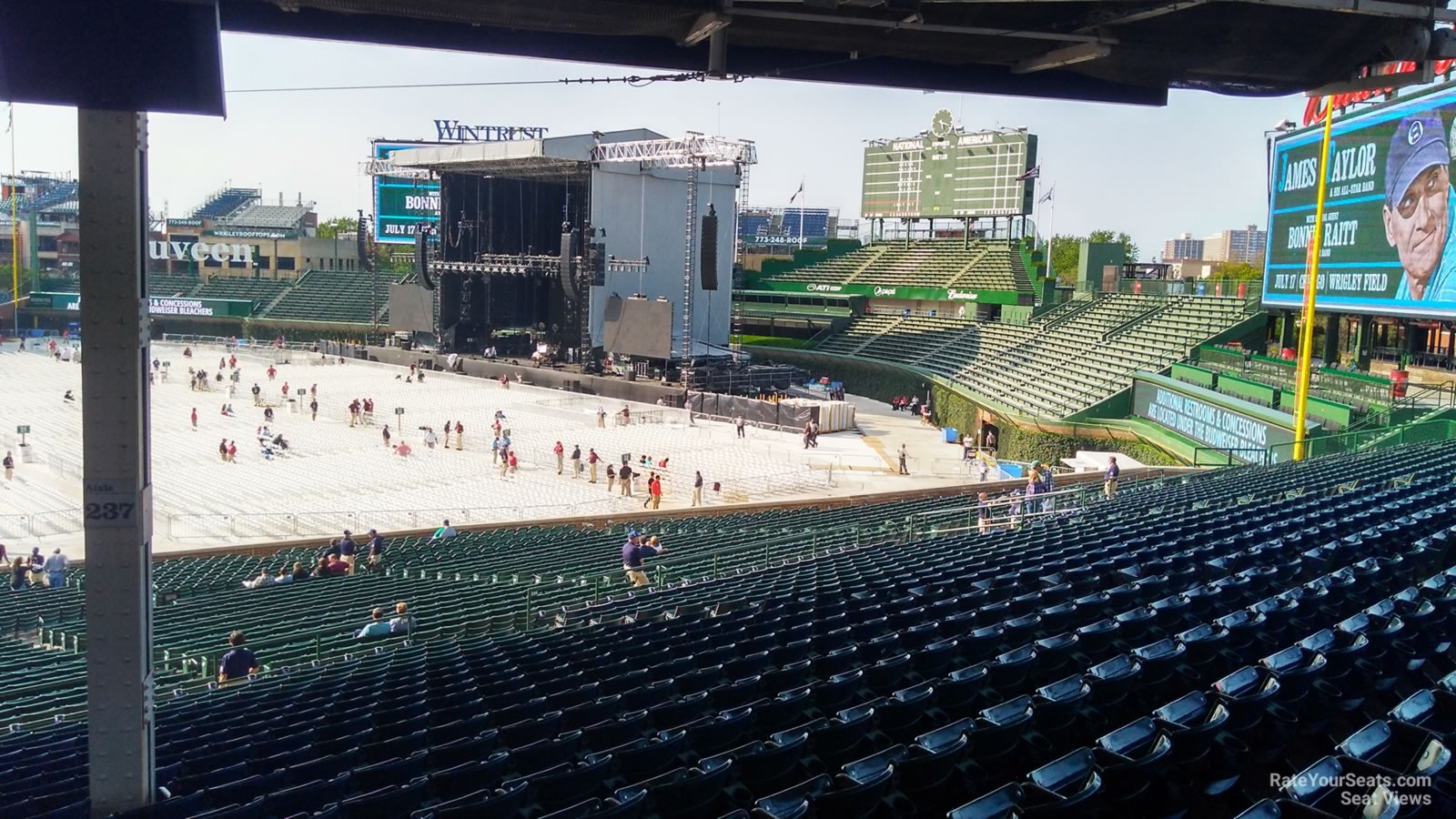 Wrigley Field Section 229 Concert Seating - RateYourSeats.com