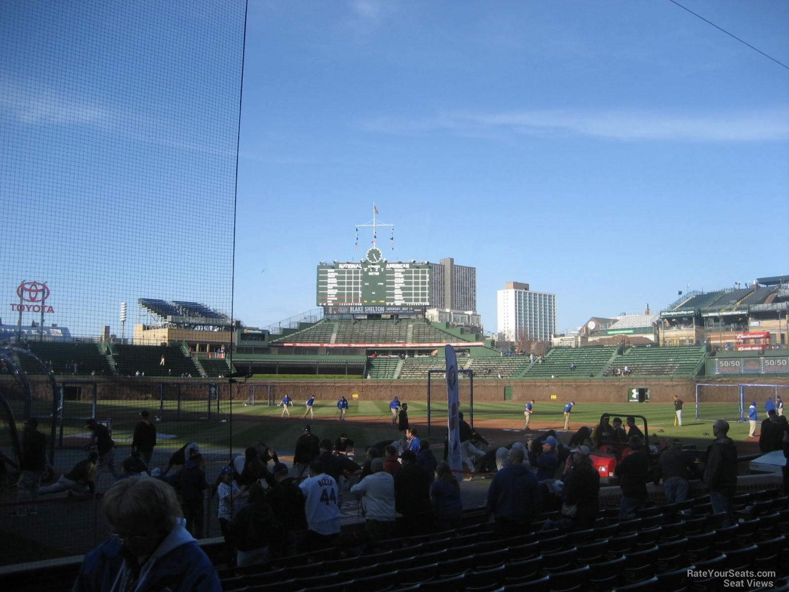 Section 20 at Wrigley Field 