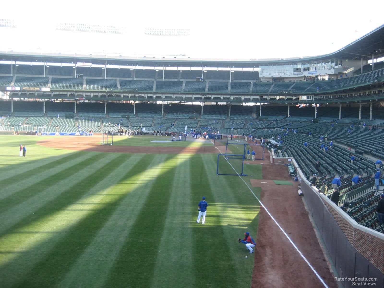 section 501, row 6 seat view  for baseball - wrigley field