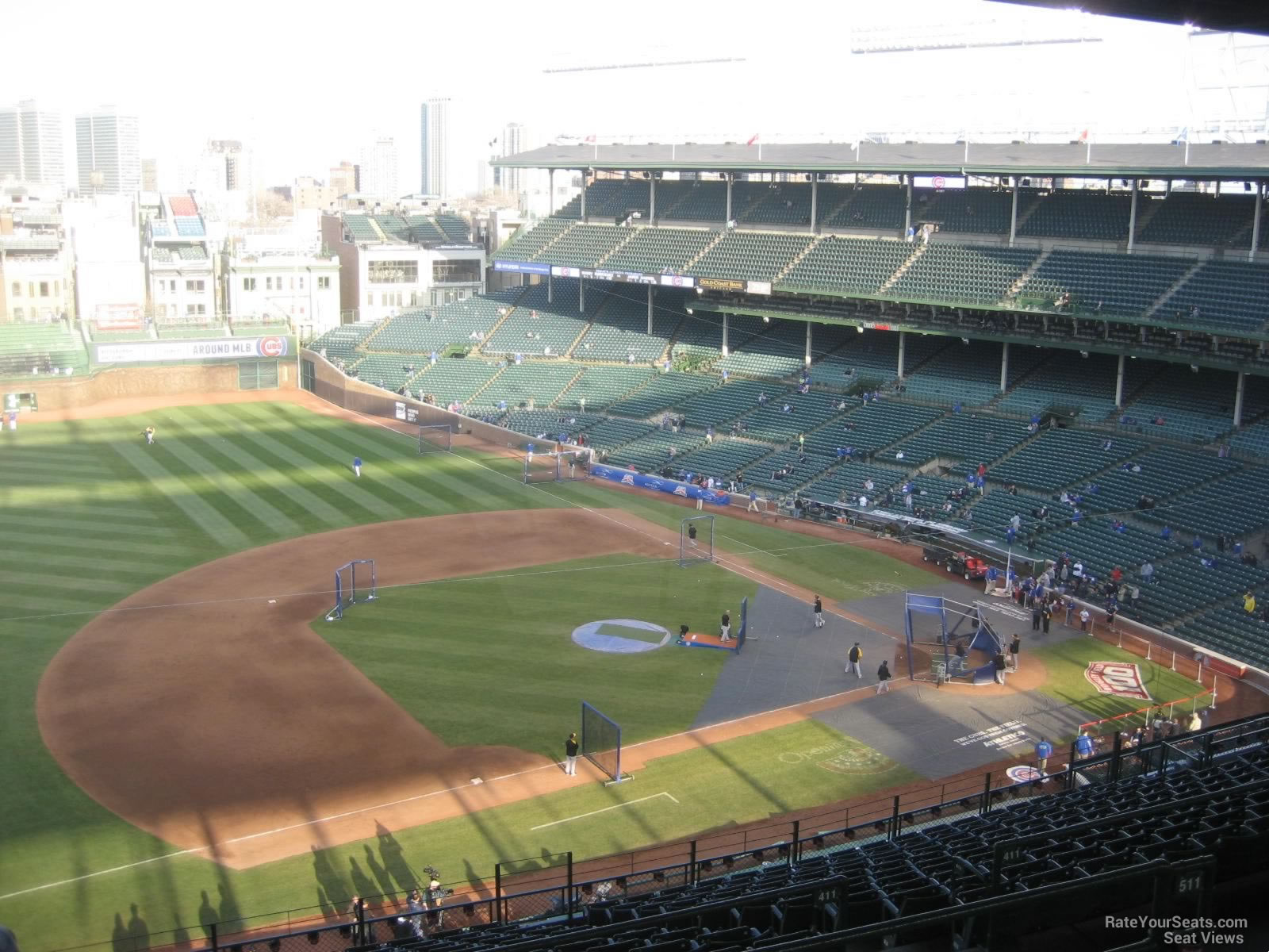 Wrigley field. Chicago. (OC) : r/CityPorn