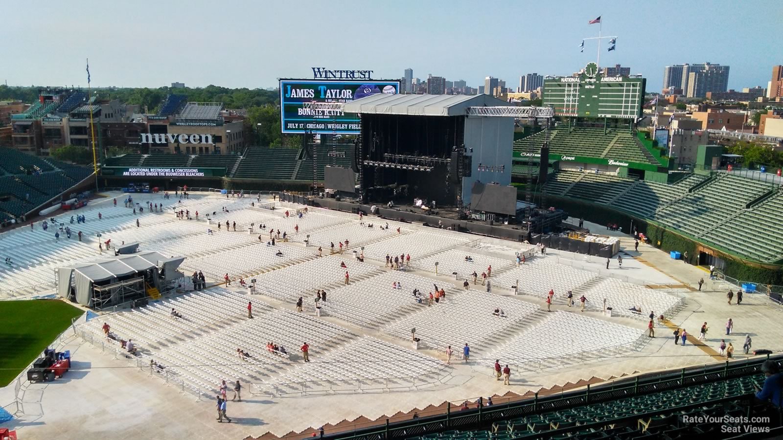 Wrigley Field Concert Seating Chart Dead And Company