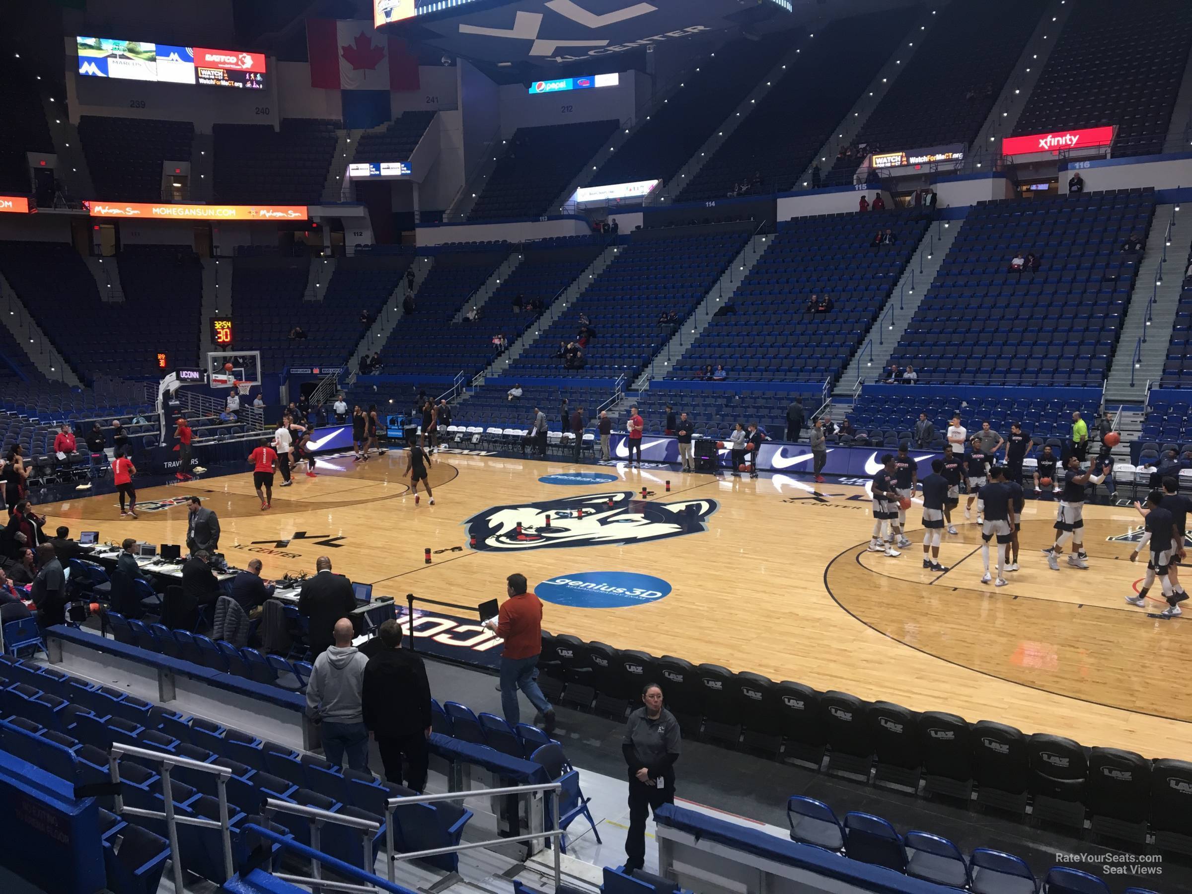 Section 102 at XL Center - RateYourSeats.com