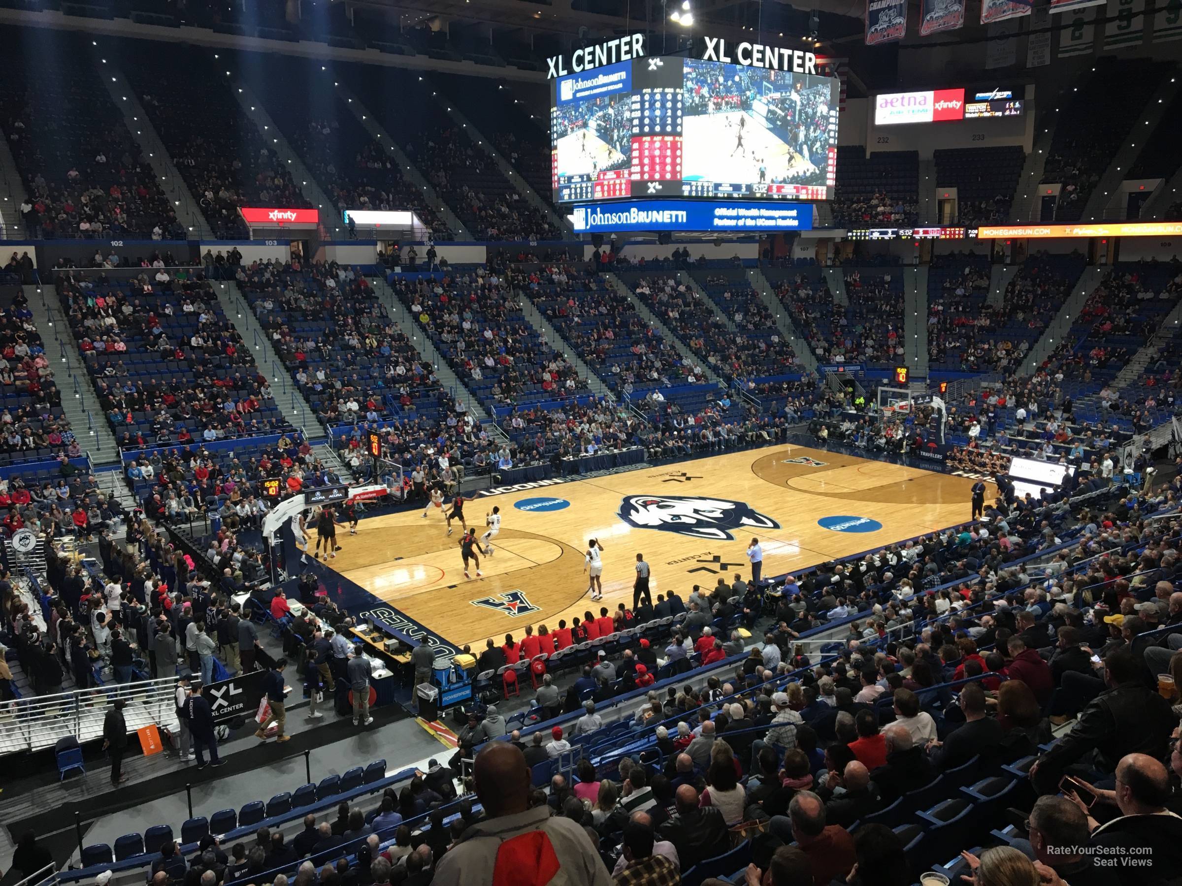 XL Center Section 118 - RateYourSeats.com