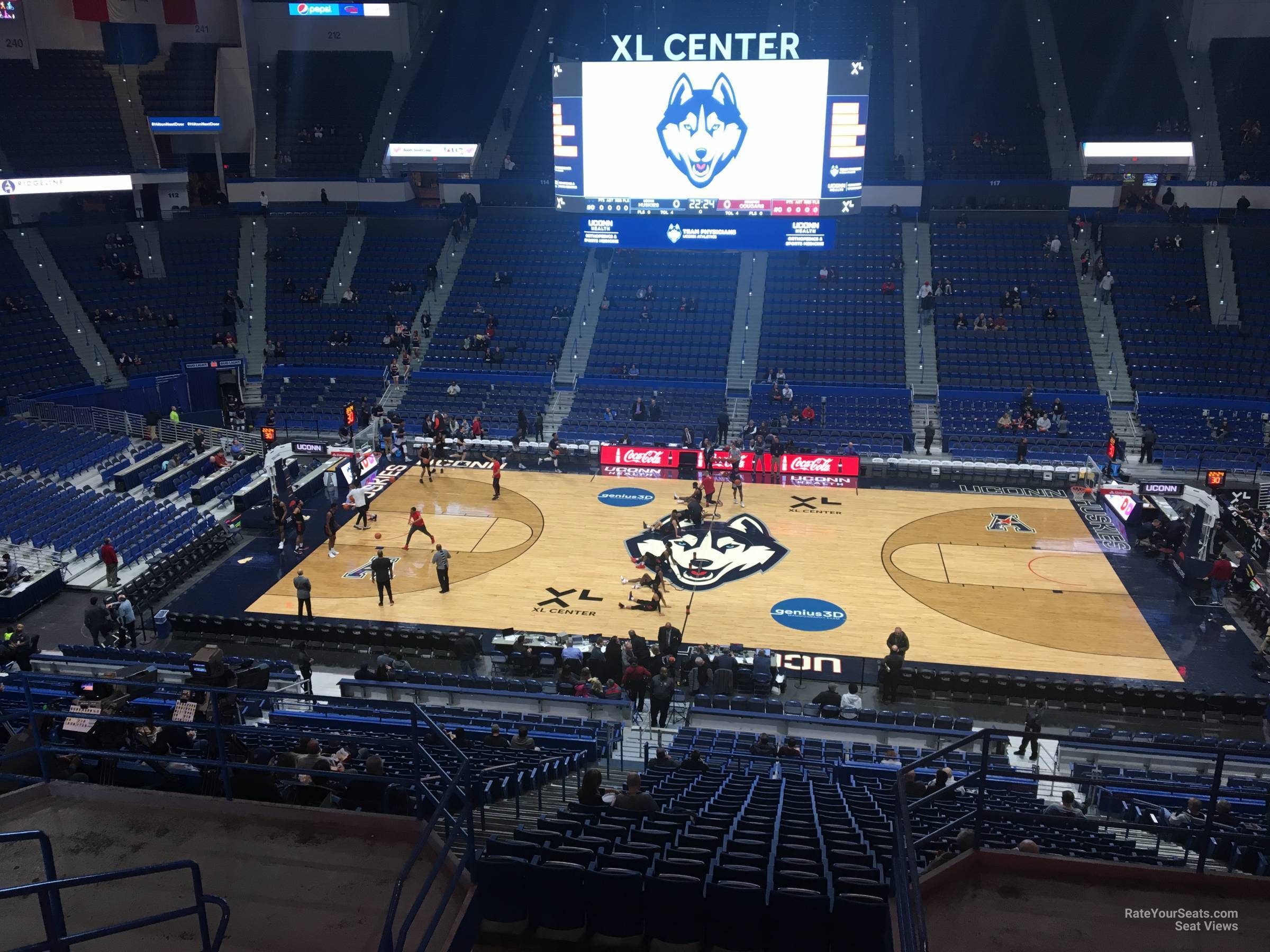 XL Center Section 203 - RateYourSeats.com