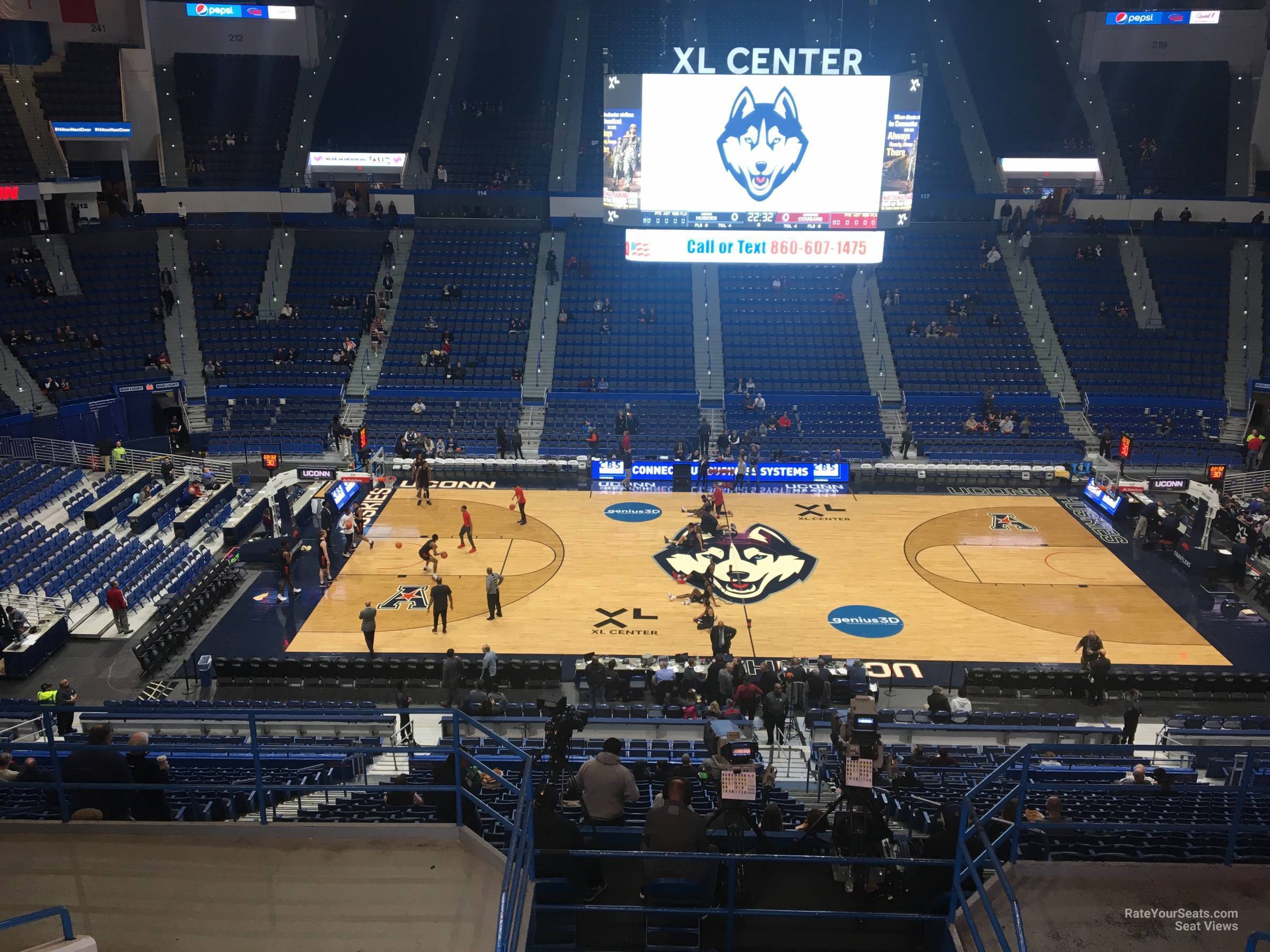 XL Center Section 204 - RateYourSeats.com