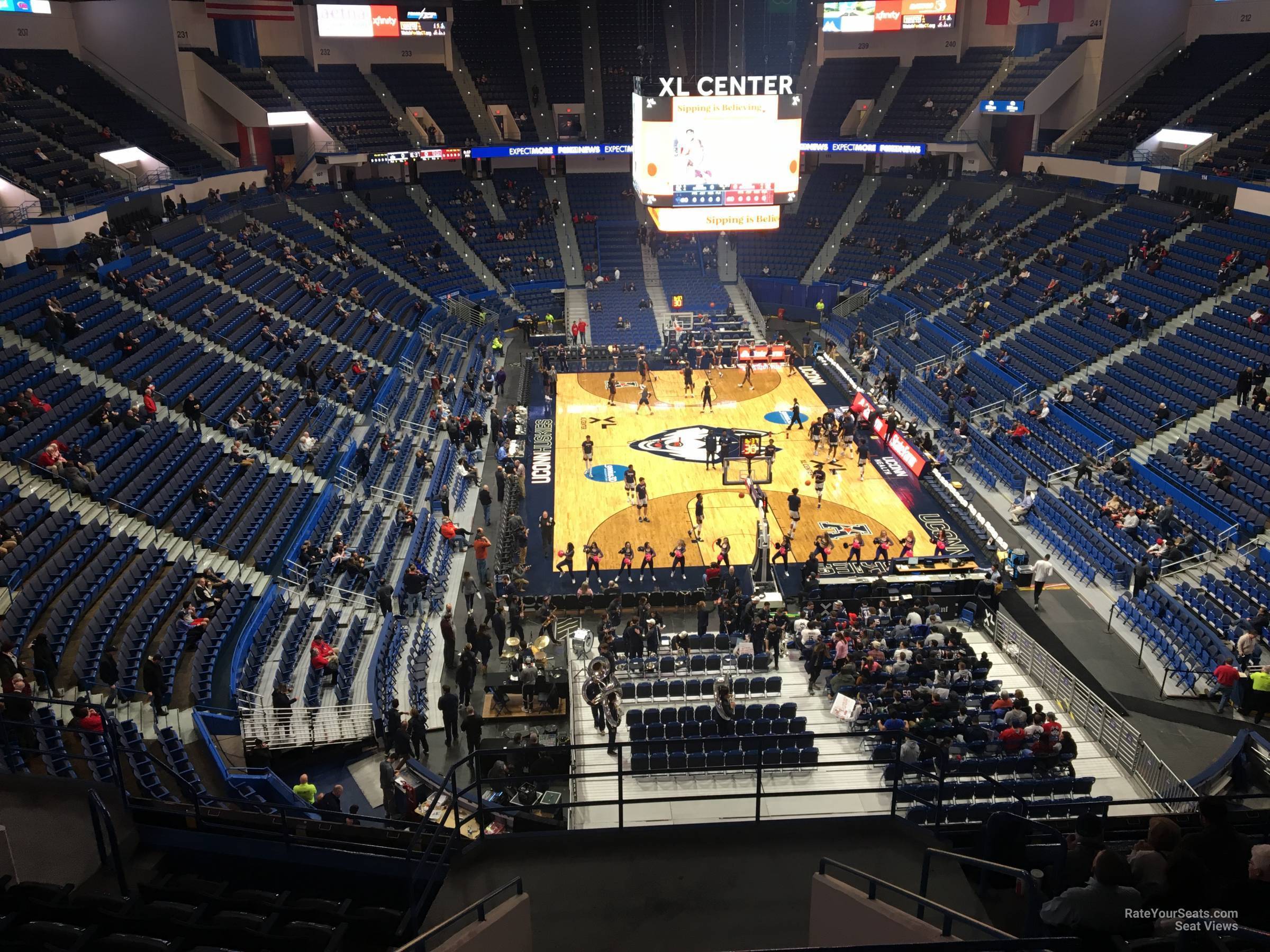 Section 226 at XL Center - RateYourSeats.com