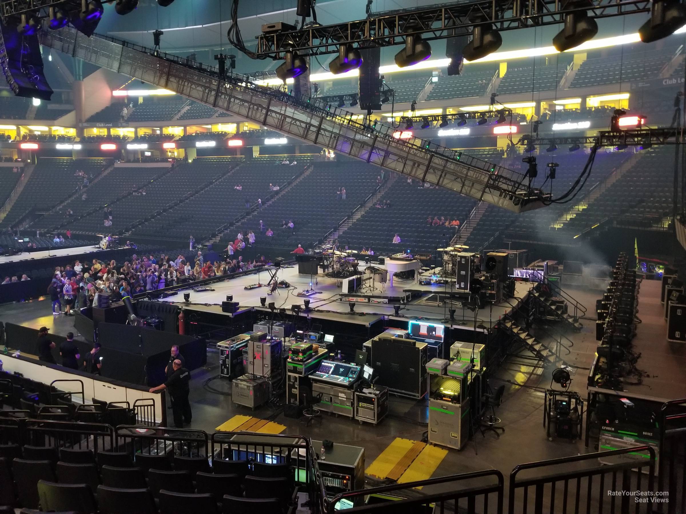 section 126, row 15 seat view  for concert - xcel energy center