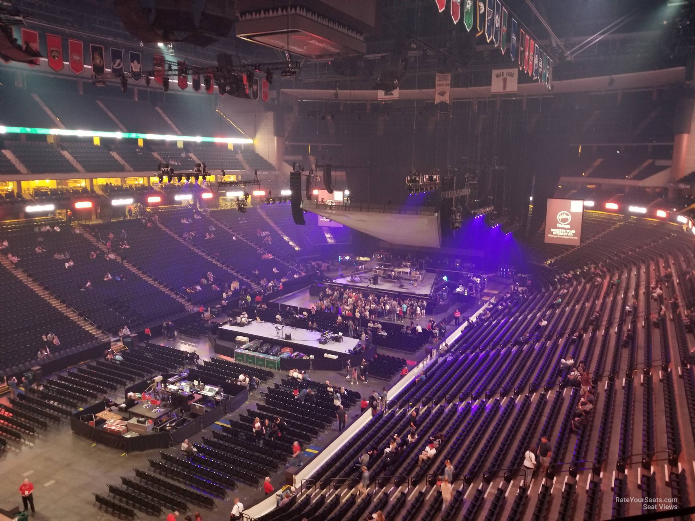 Section C12 at Xcel Energy Center for Concerts