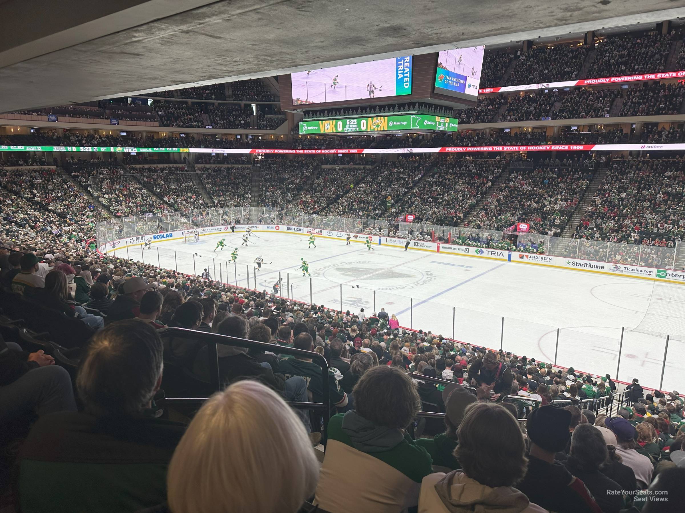 section 101, row 26 seat view  for hockey - xcel energy center