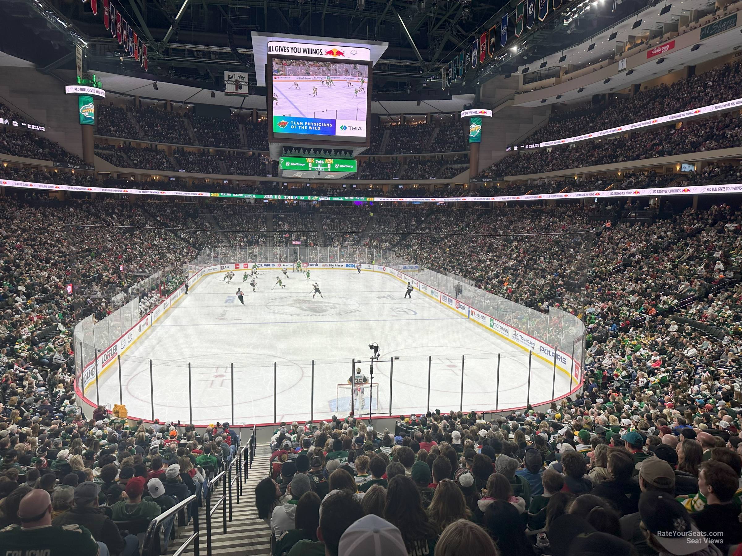section 110, row 26 seat view  for hockey - xcel energy center