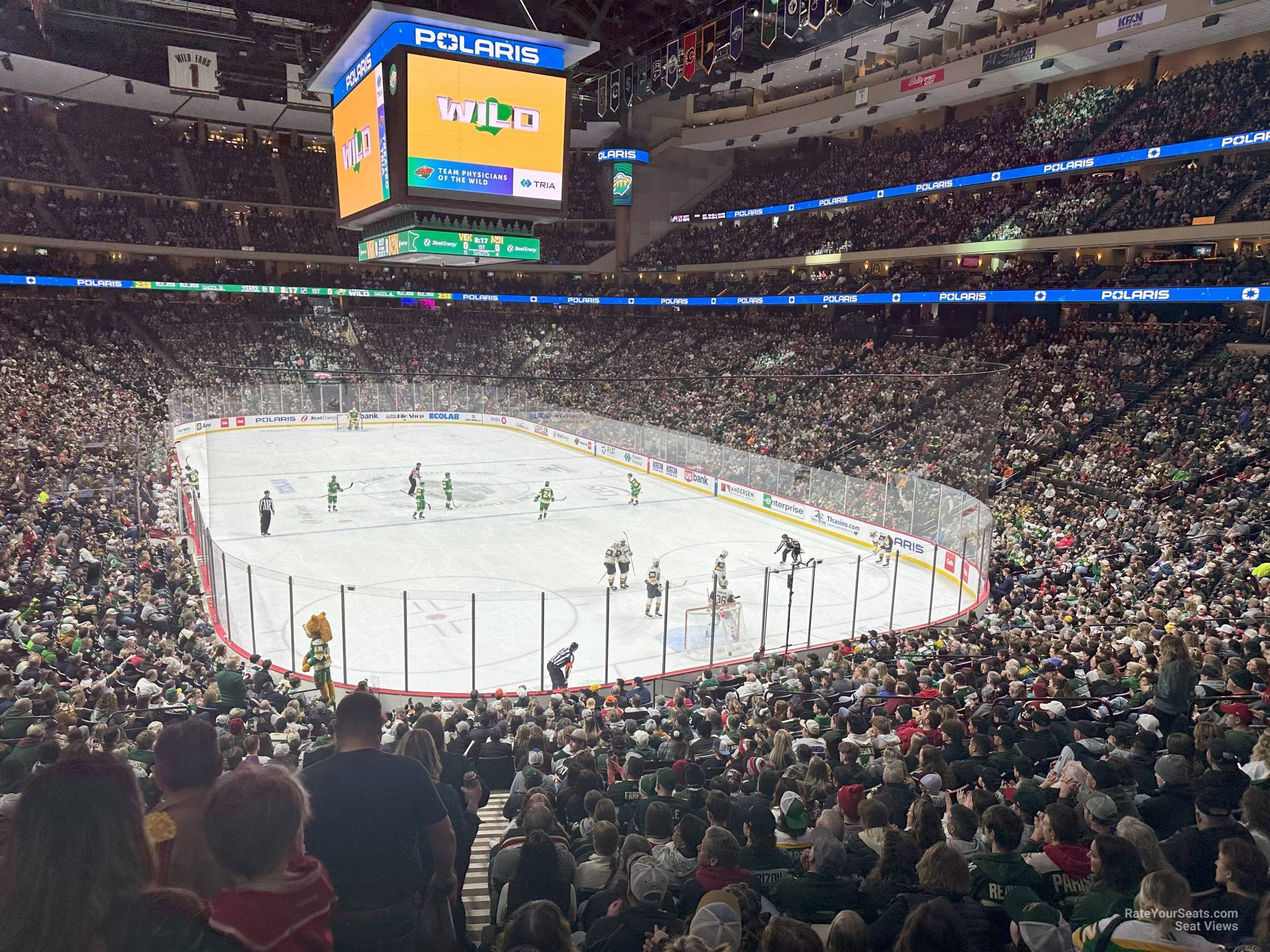 section 111, row 23 seat view  for hockey - xcel energy center
