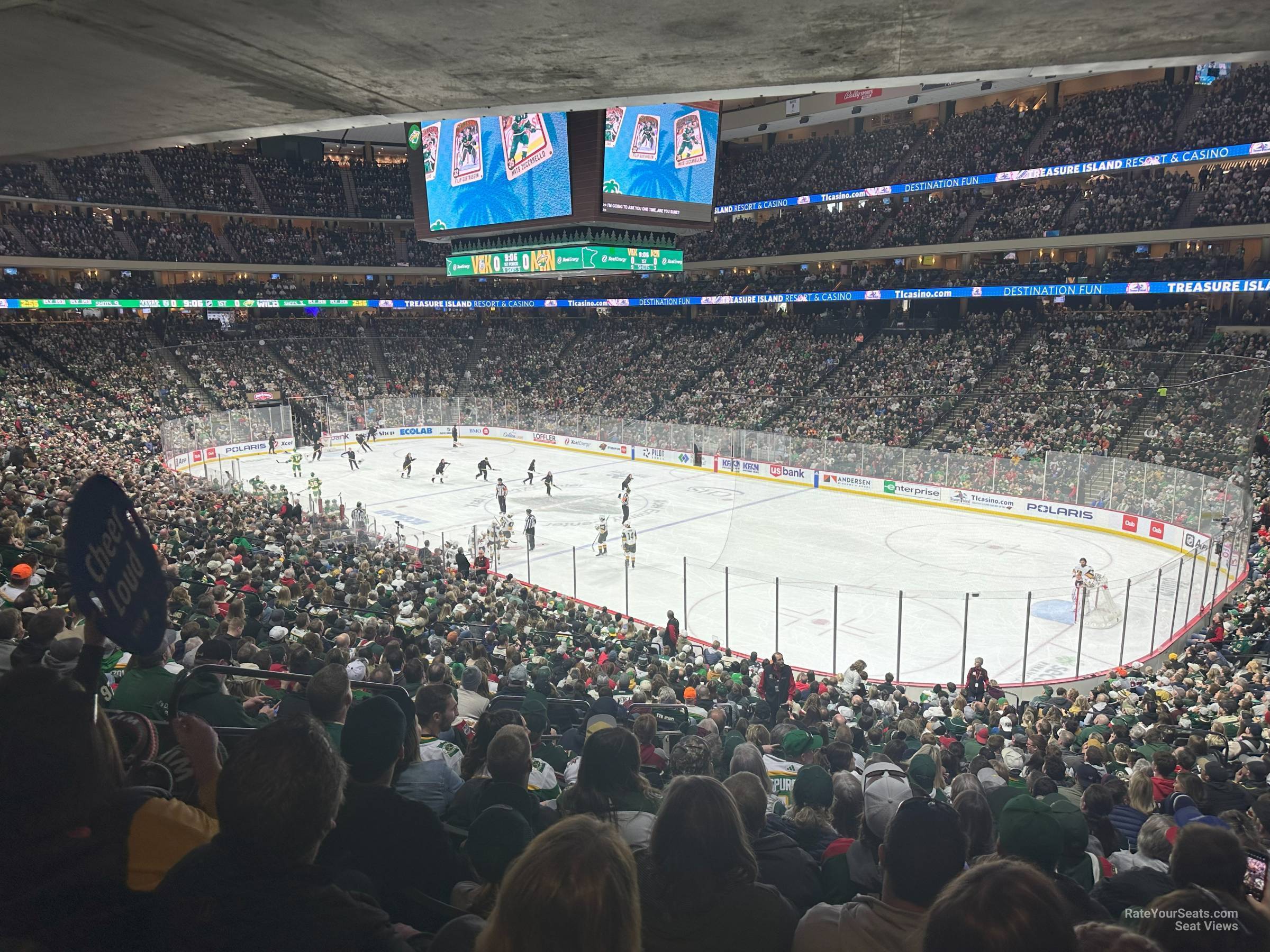 section 113, row 26 seat view  for hockey - xcel energy center