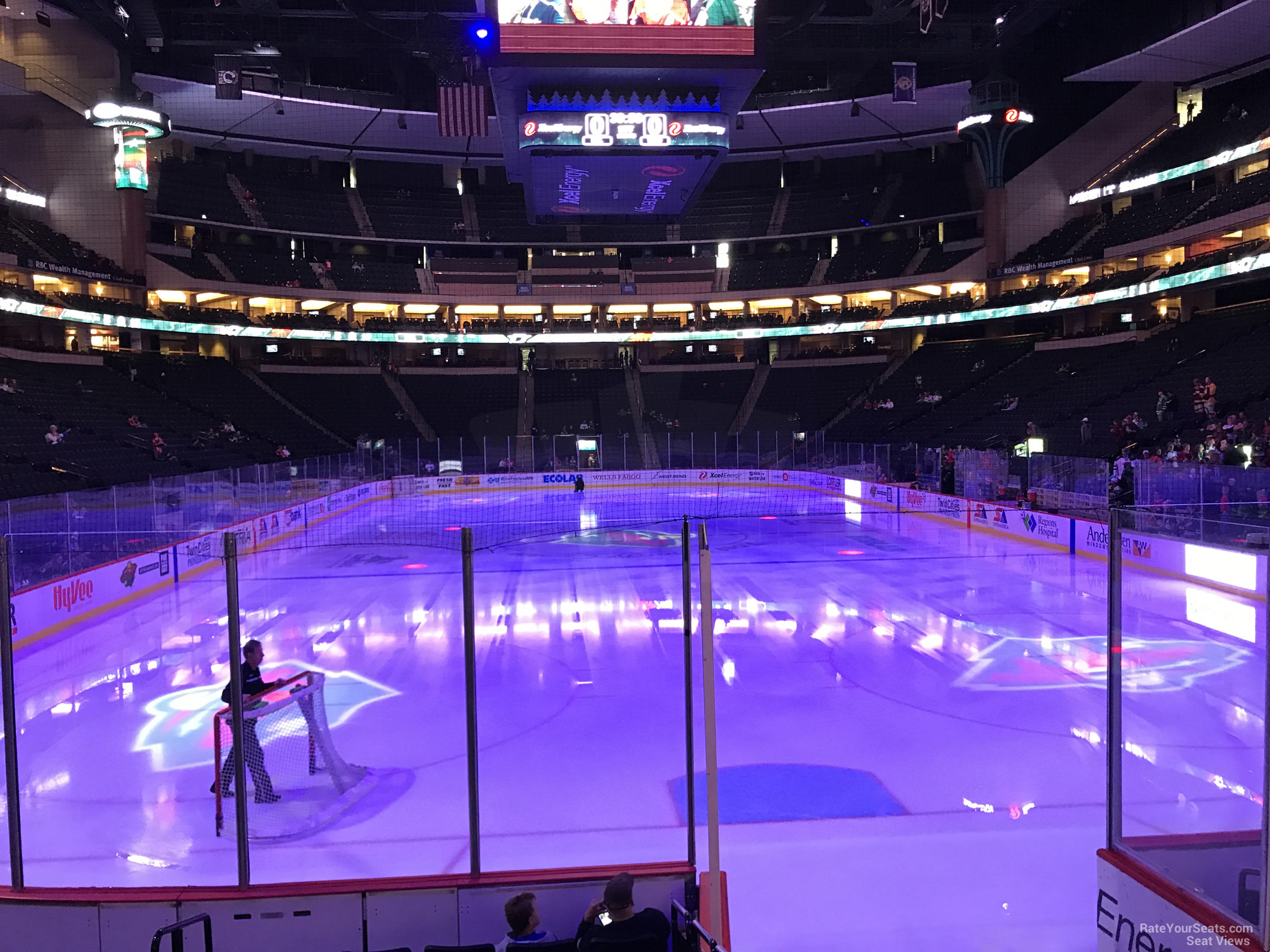 Xcel Energy Center Section 123 Minnesota Wild RateYourSeats