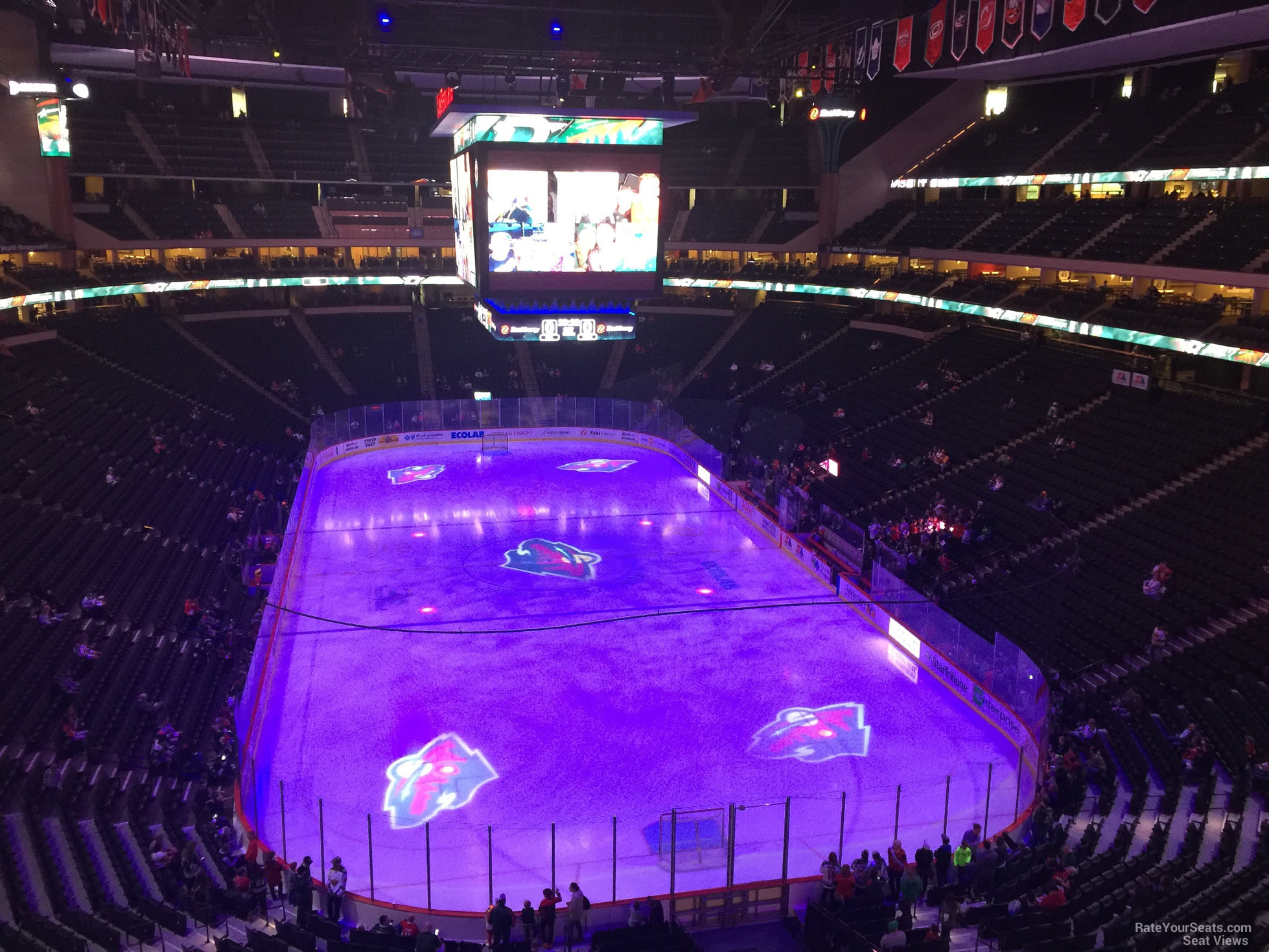 Club Level at Xcel Energy Center 