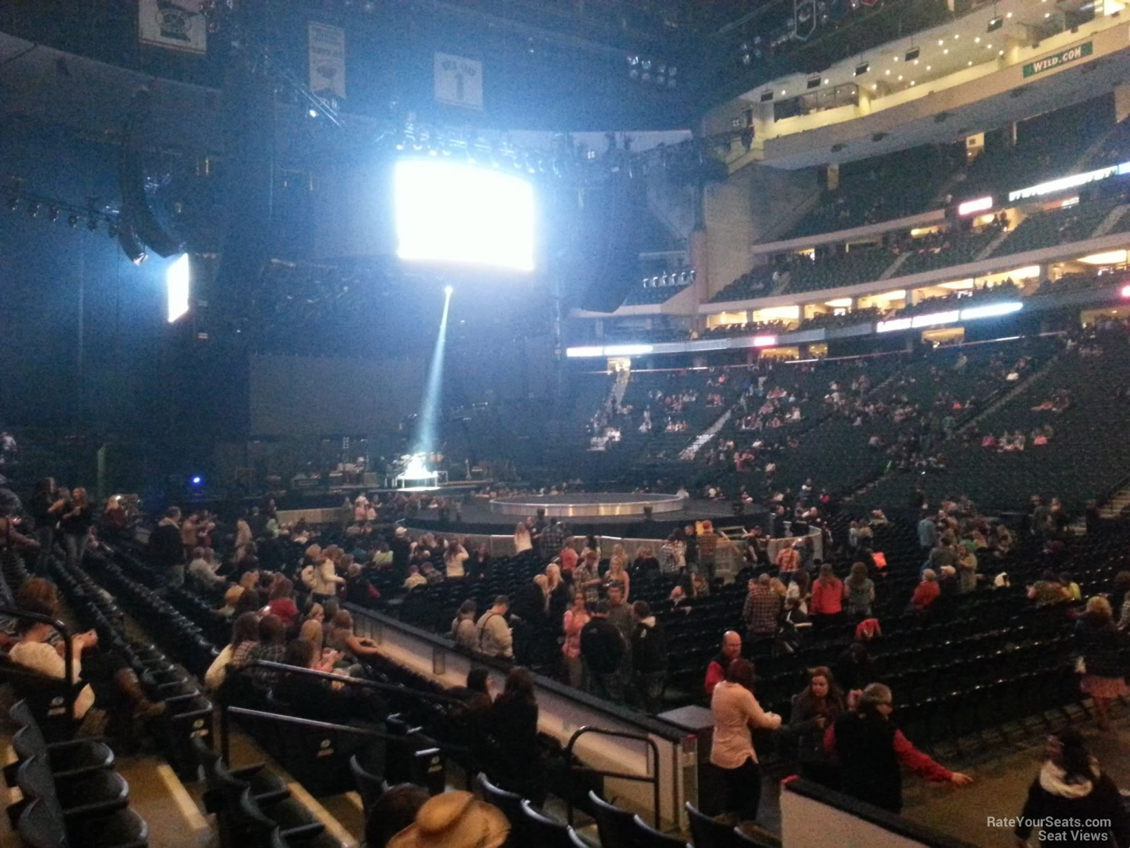 Section 117 at Xcel Energy Center 