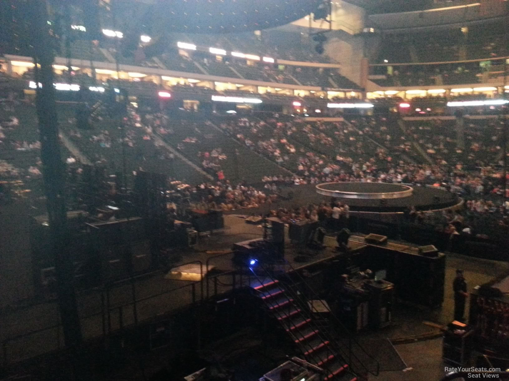 section 121, row 5 seat view  for concert - xcel energy center