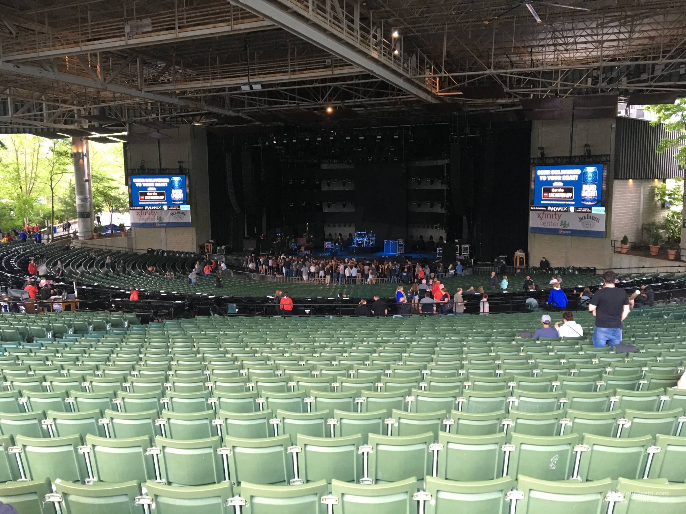 Section 5 at Xfinity Center - RateYourSeats.com