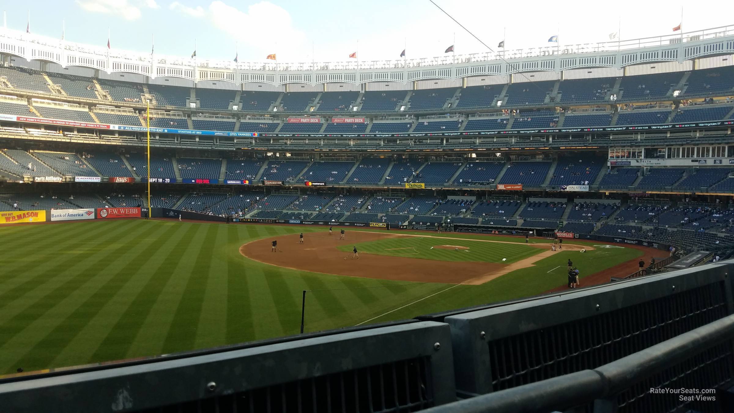 Yankee Stadium, section 212, home of New York Yankees, New York