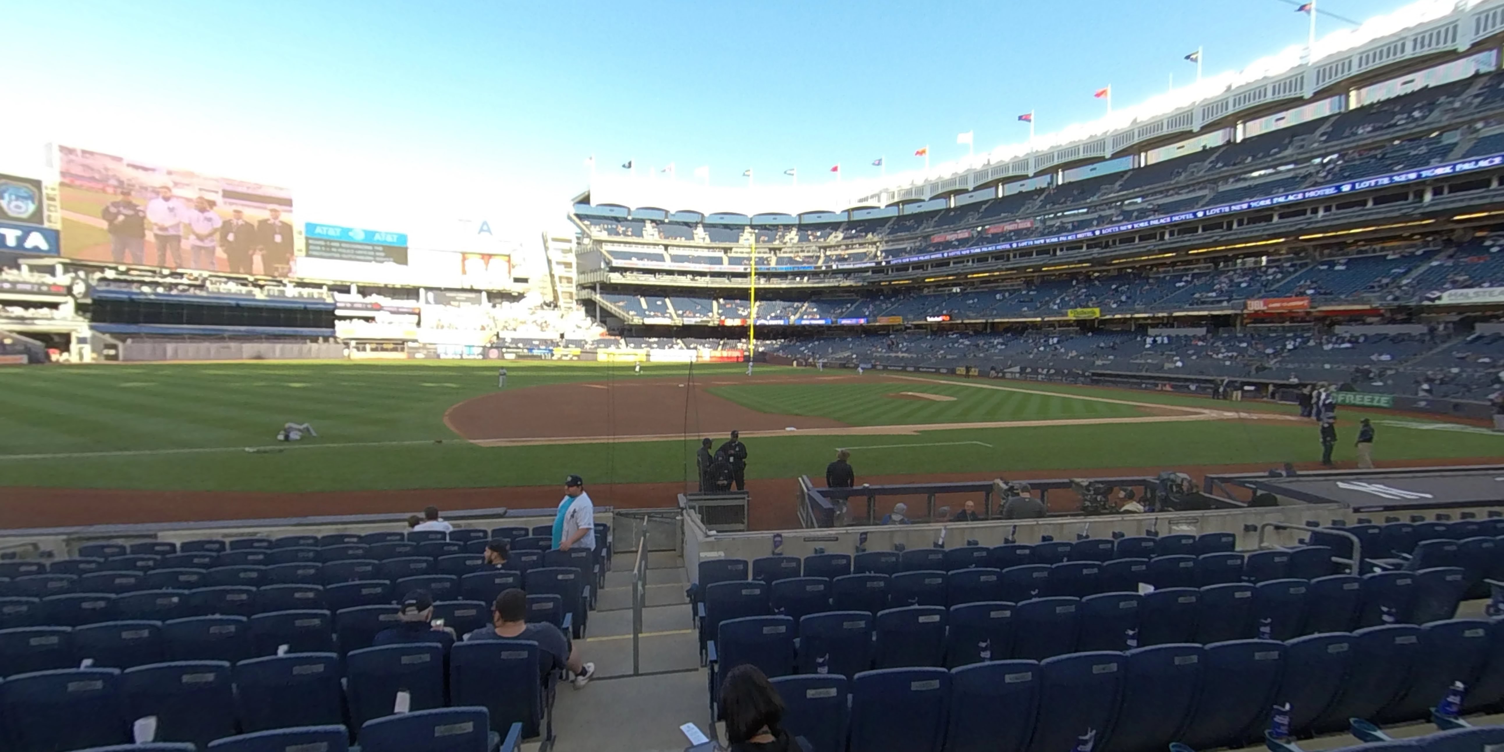 section 25 panoramic seat view  for baseball - yankee stadium
