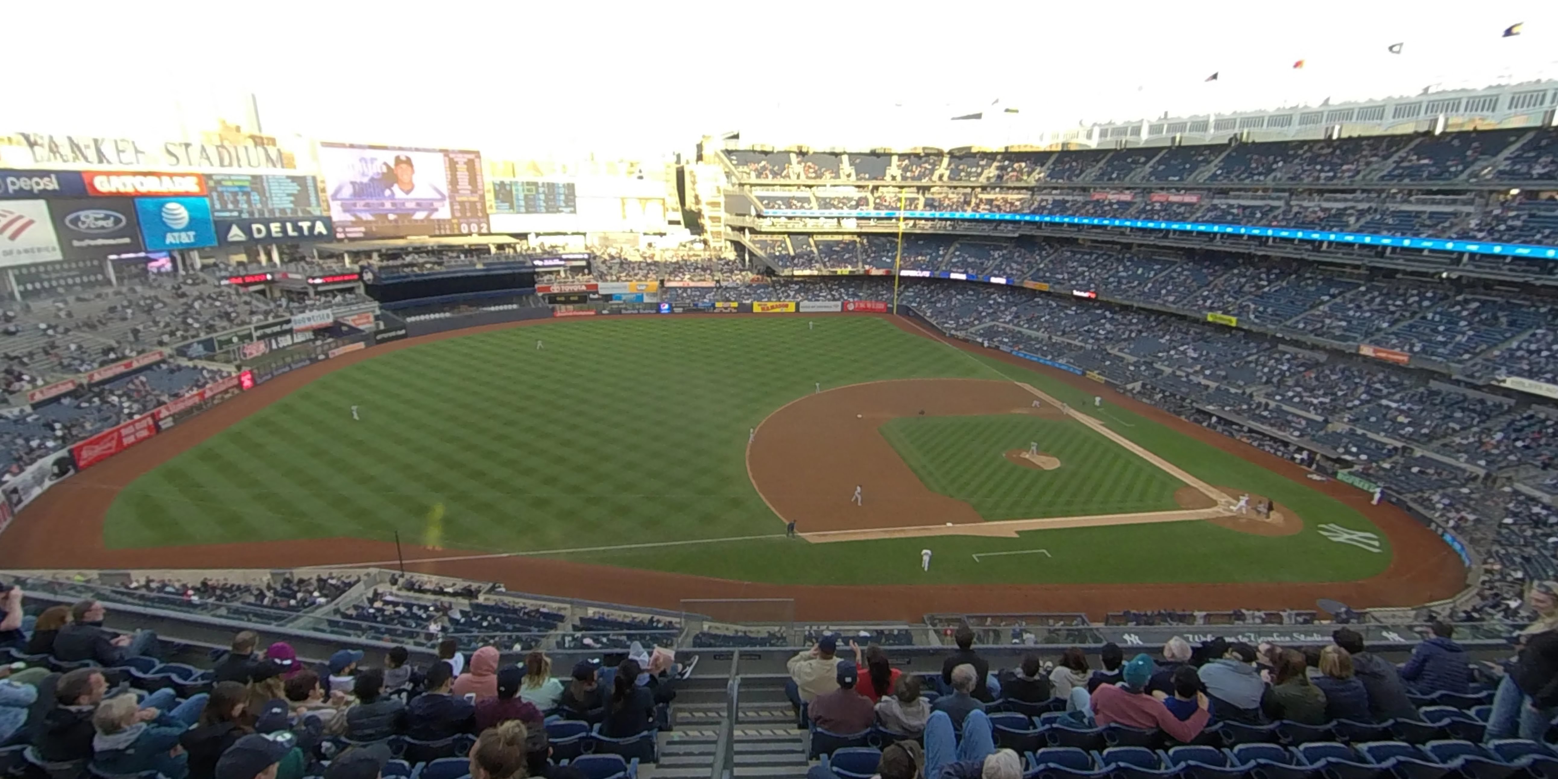 section 326 panoramic seat view  for baseball - yankee stadium