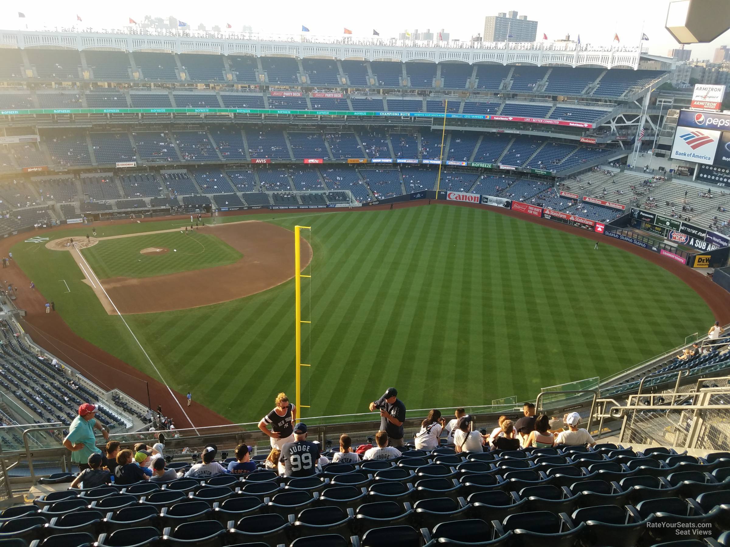 Yankee Stadium, section 407A, home of New York Yankees, New York