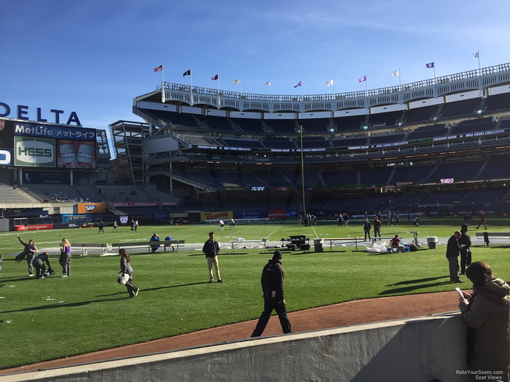 Section 130 at Yankee Stadium 