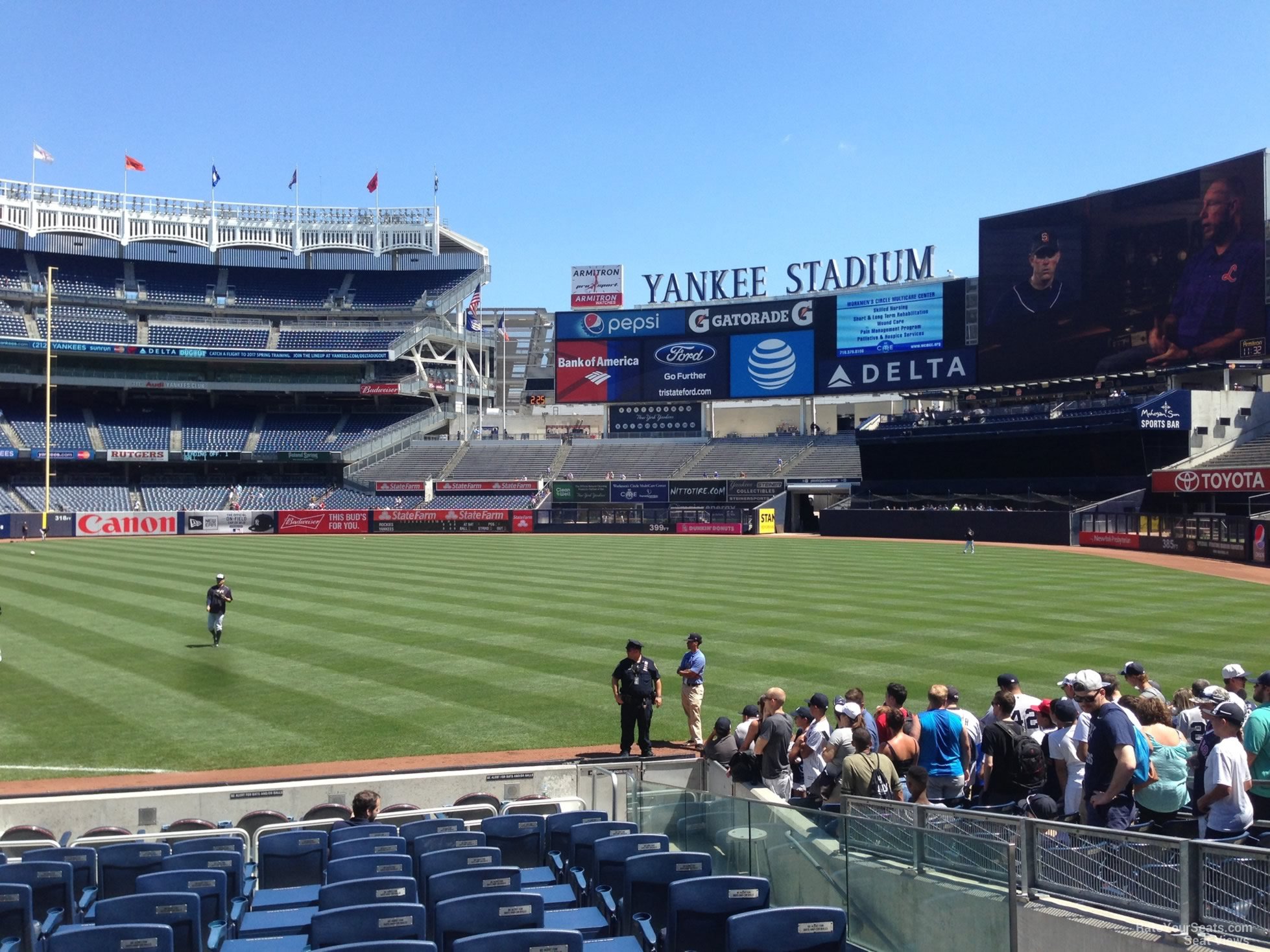 New York Yankees Yankee Stadium Section 111