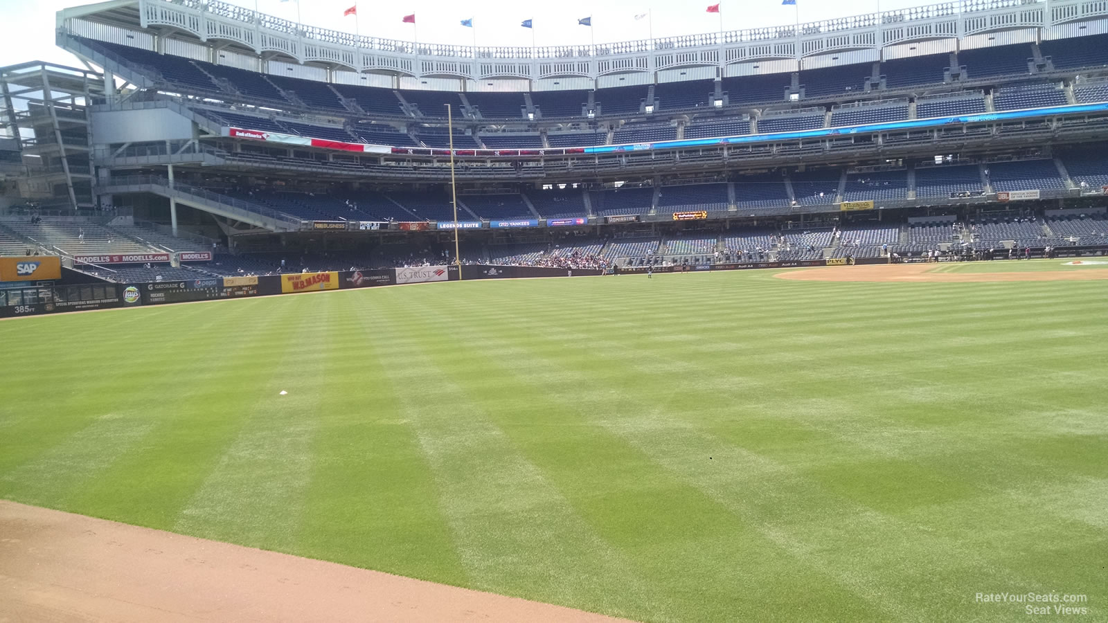 Section 134 at Yankee Stadium 