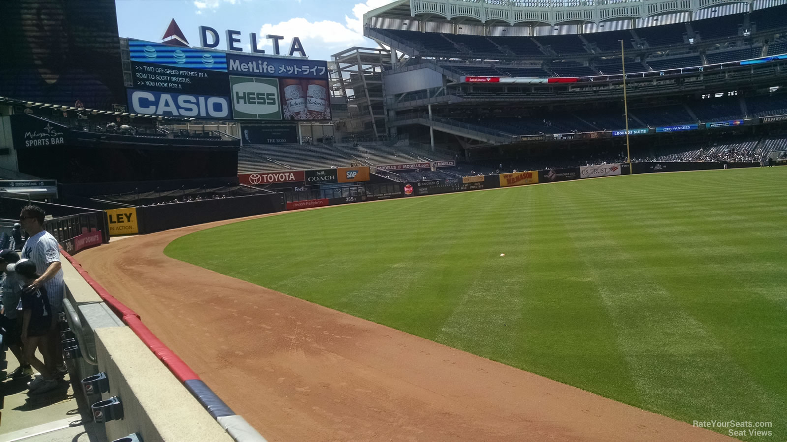 Section 134 at Yankee Stadium 