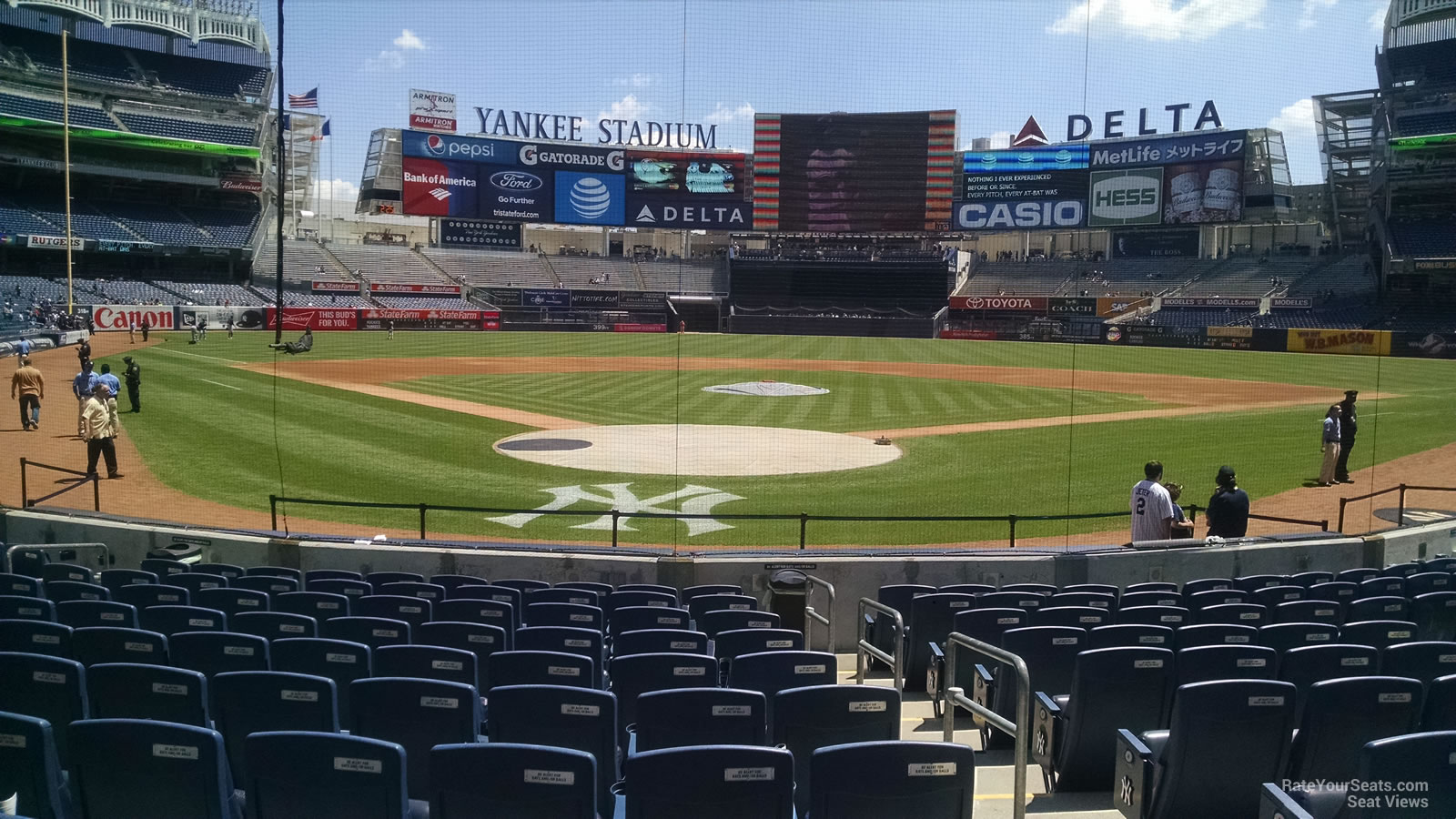 Section 20 at Yankee Stadium 