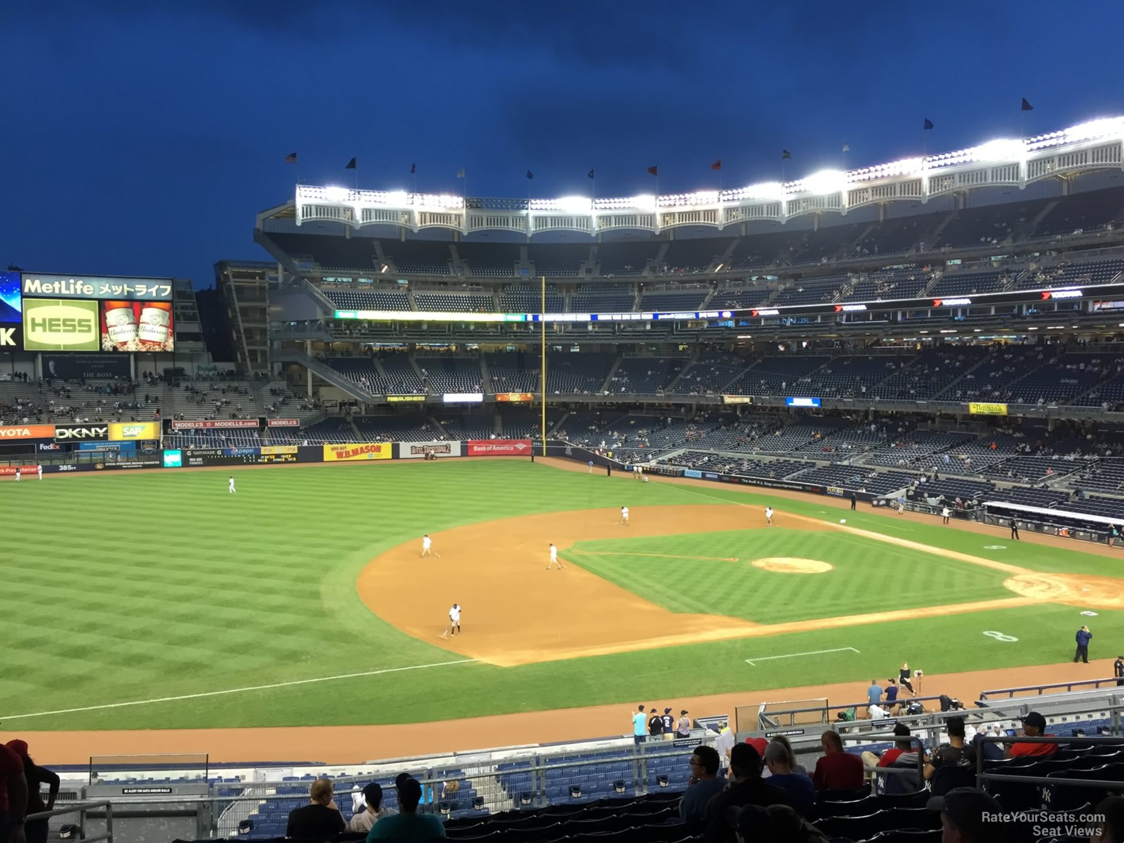 Yankee Stadium Seating Chart Rows