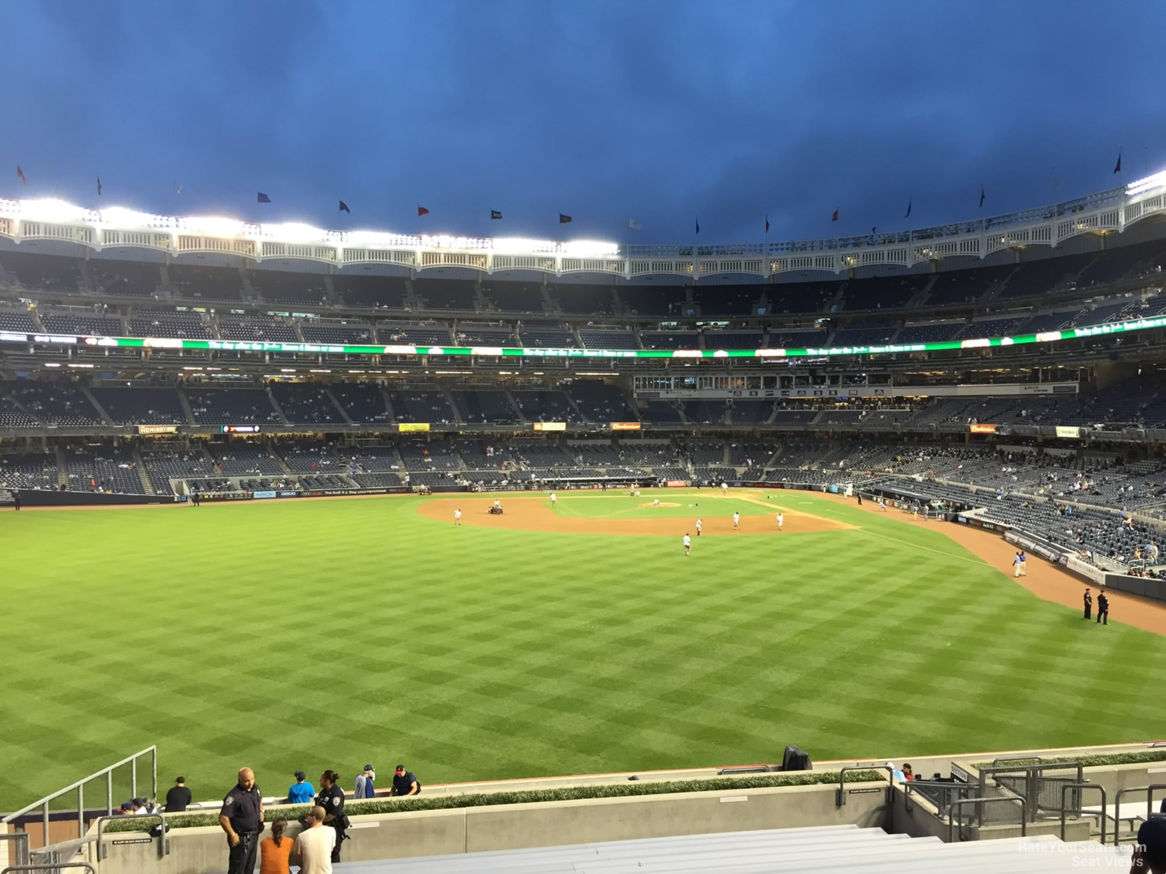 section 236, row 20 seat view  for baseball - yankee stadium