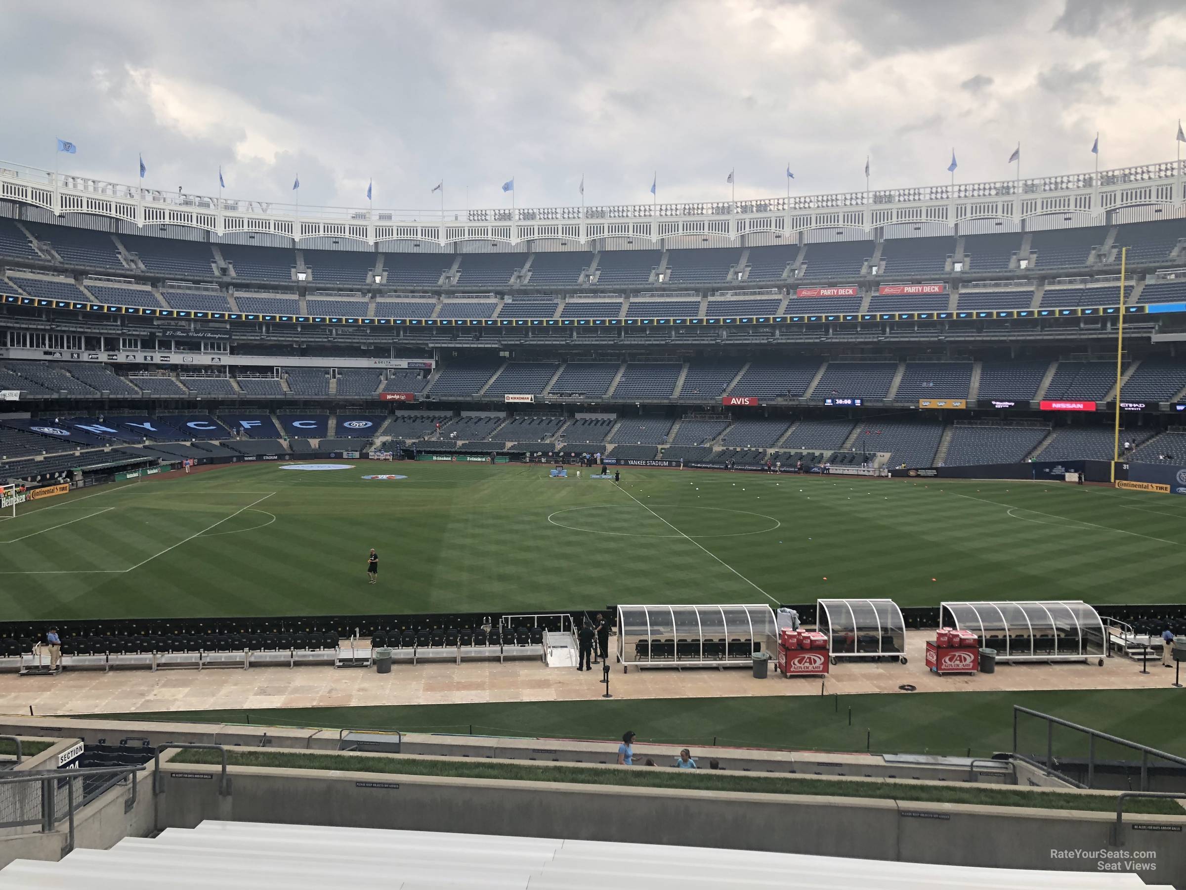 Section 203 at Yankee Stadium 